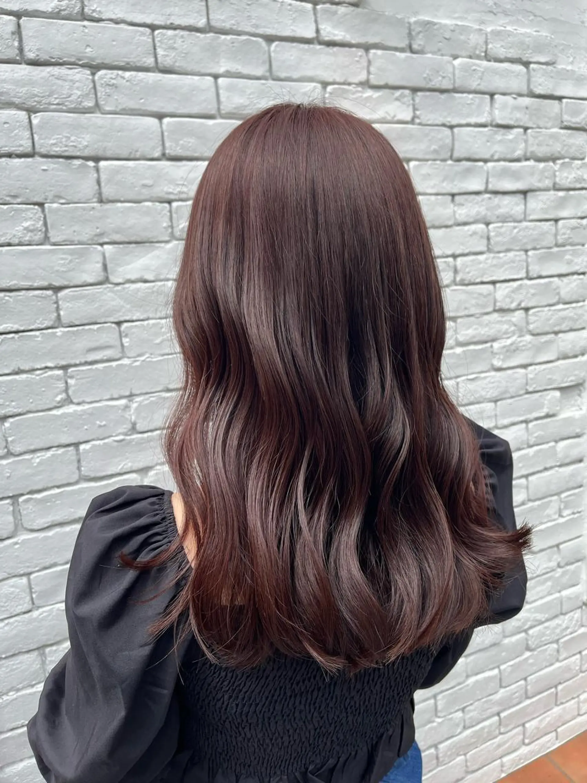 セミロング カラー ベージュカラー ピンクカラー ピンクベージュ カット ヘアカラー トリートメント 🌈透明感カラー🌈 🌟吉田祐介🌟のヘアスタイル