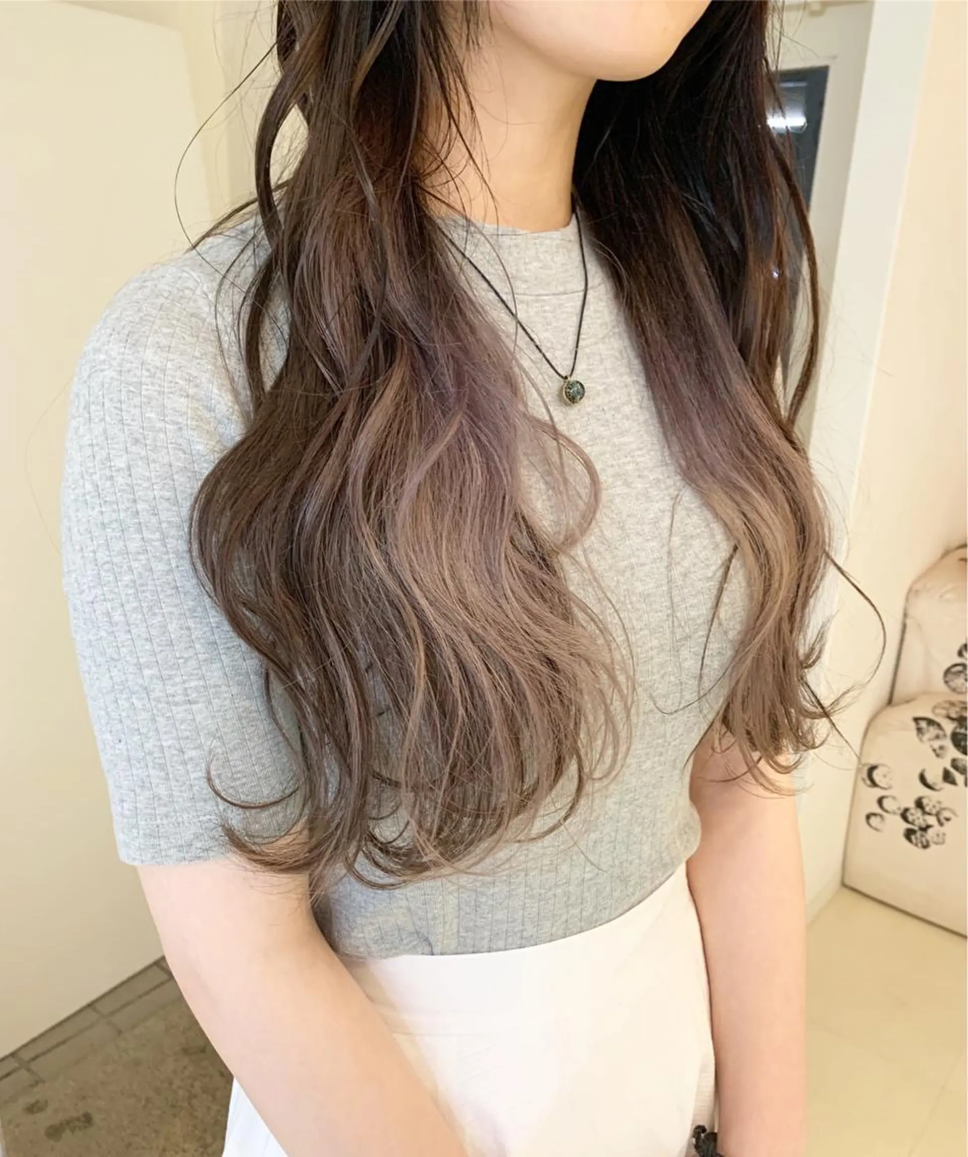 ロング 渡辺 健太のヘアスタイル