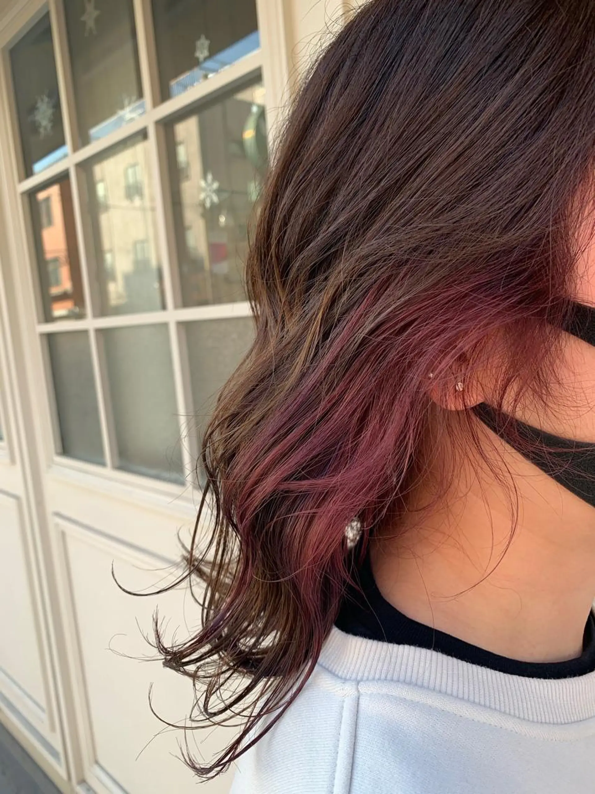 ミディアム カラー 野嶋 🐻のヘアスタイル