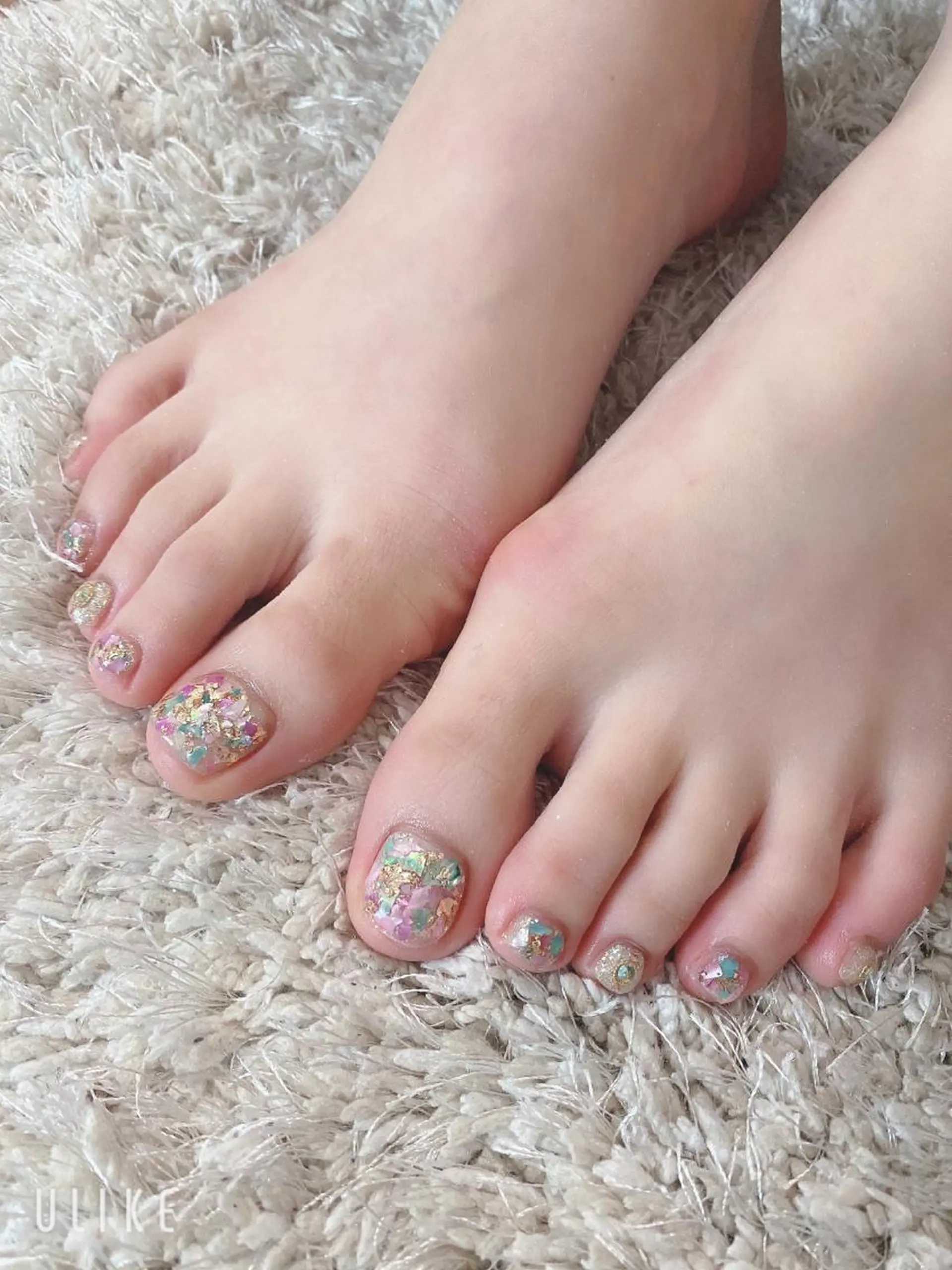 ネイル フットネイル 森山 舞のネイルデザイン