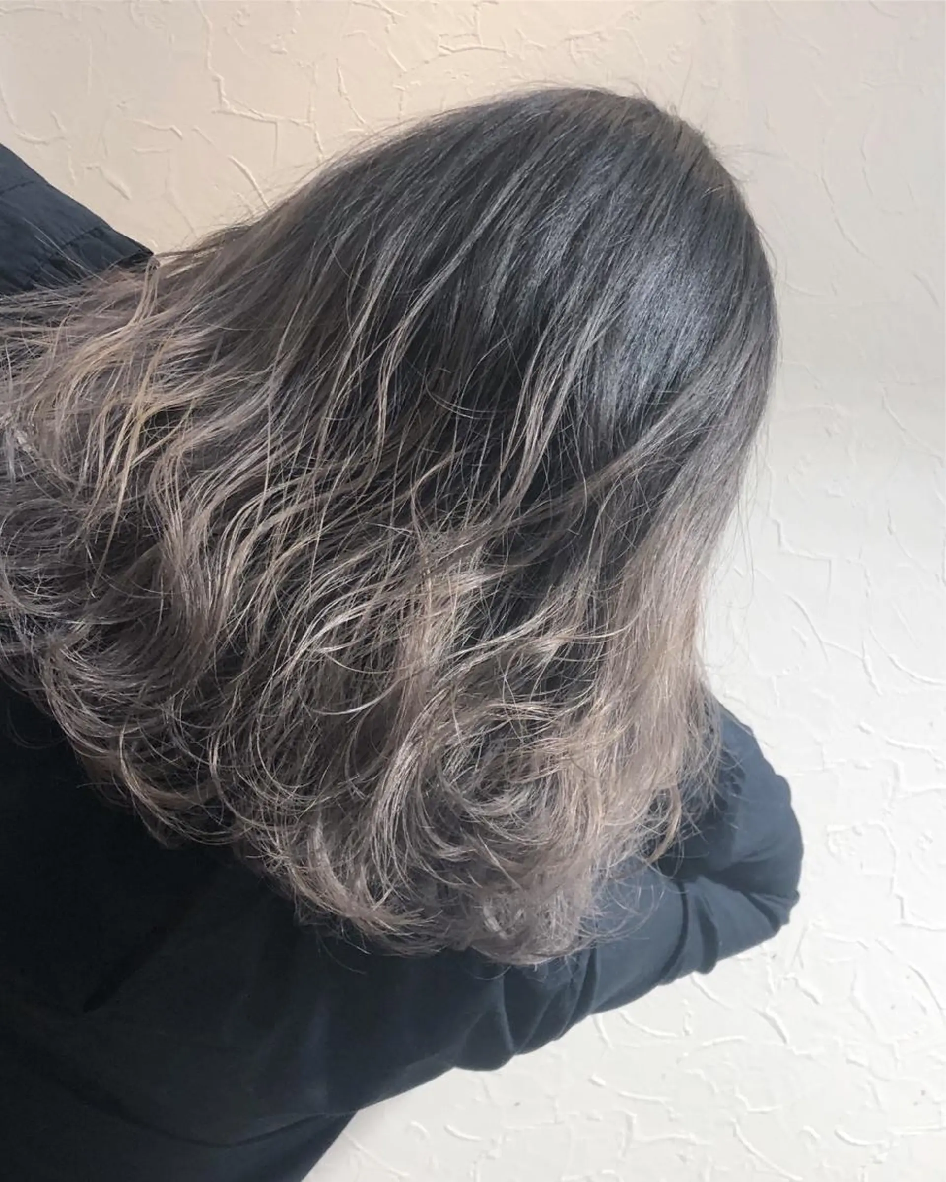 ロング カラーと髪質改善 のミライのヘアスタイル