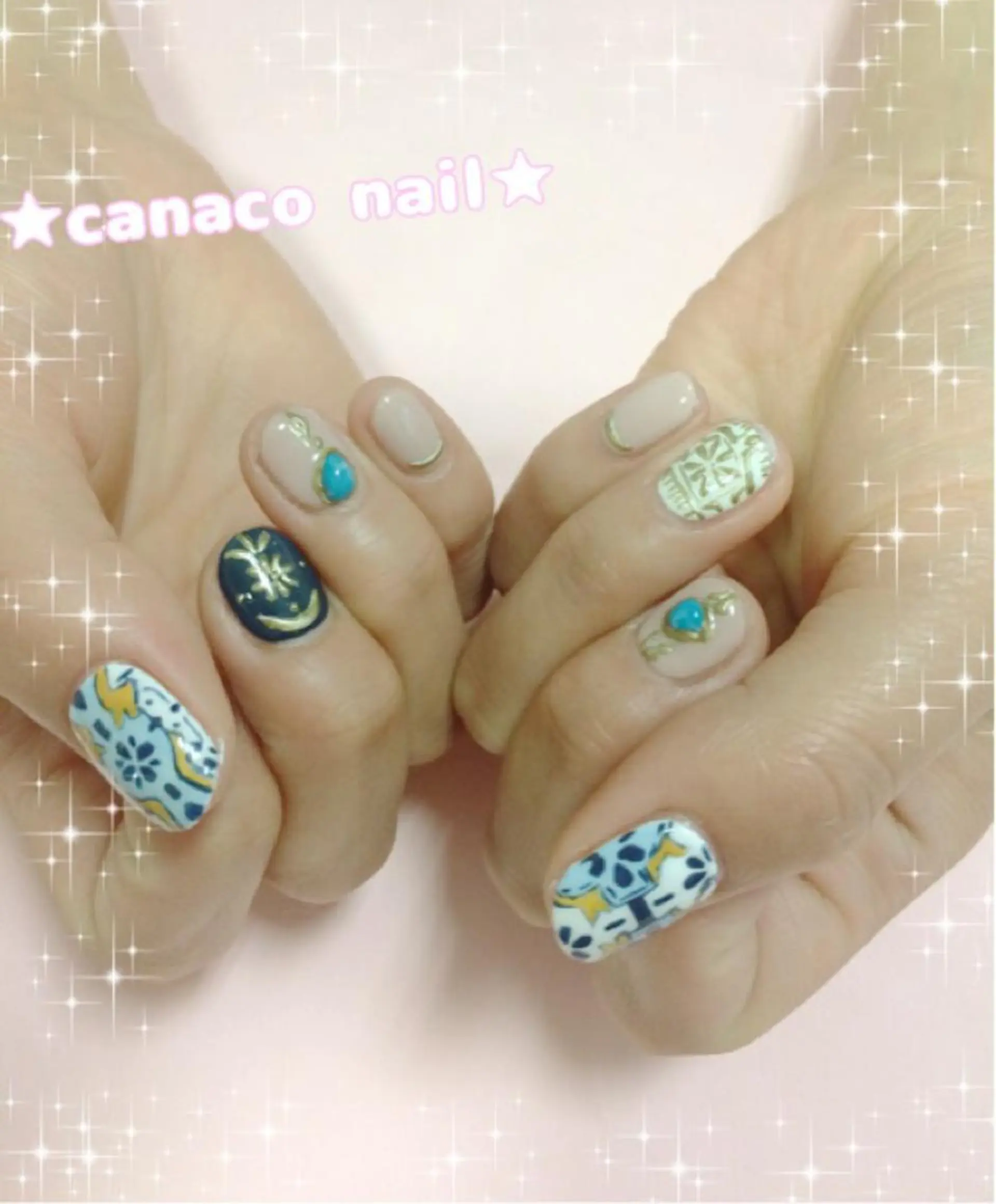 ネイル アートネイル ハンドネイル ハンドケア ベテランネイル cnc  nailのネイルデザイン