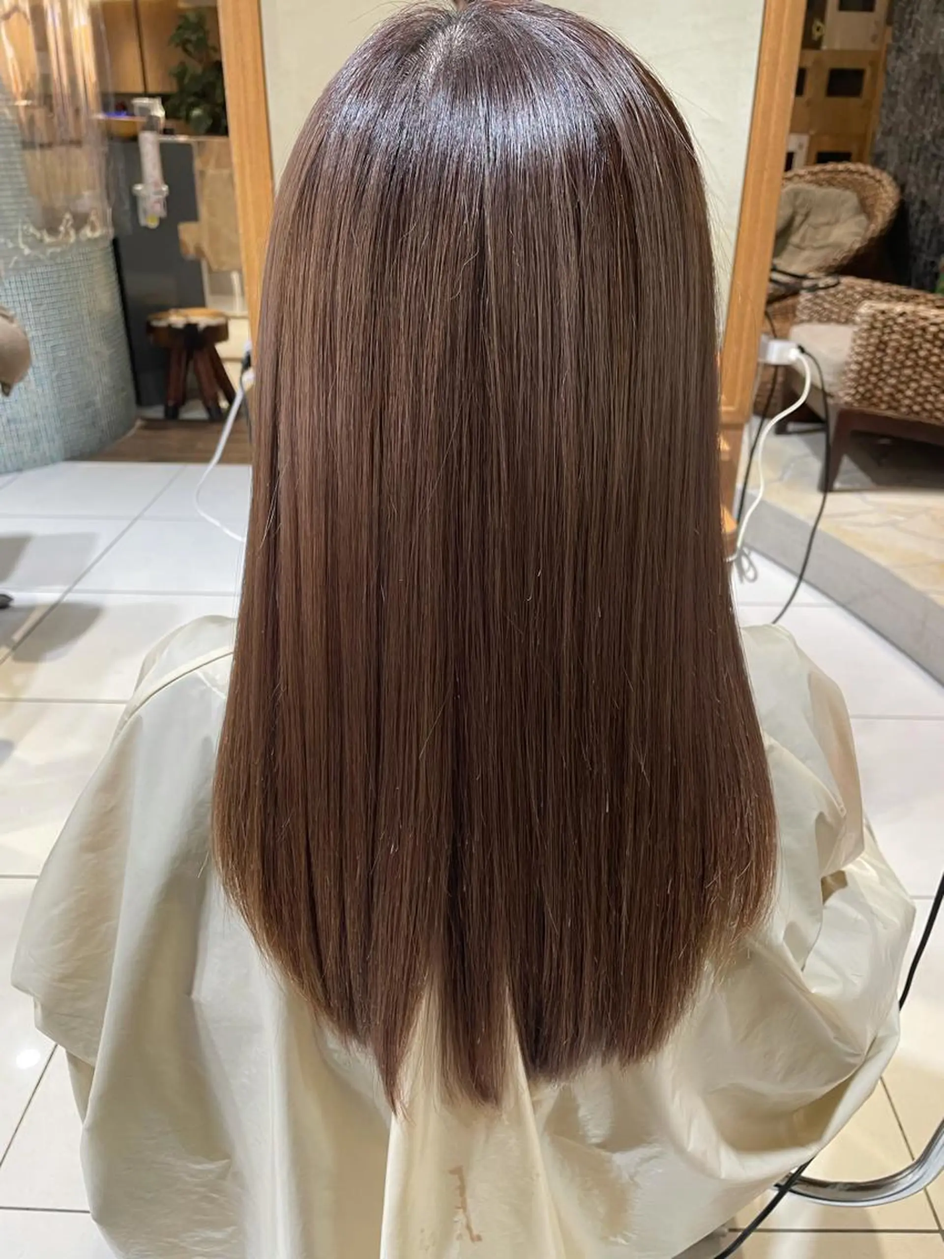 セミロング 新宿メンズパーマ特化 メンズバレイヤージュのヘアスタイル