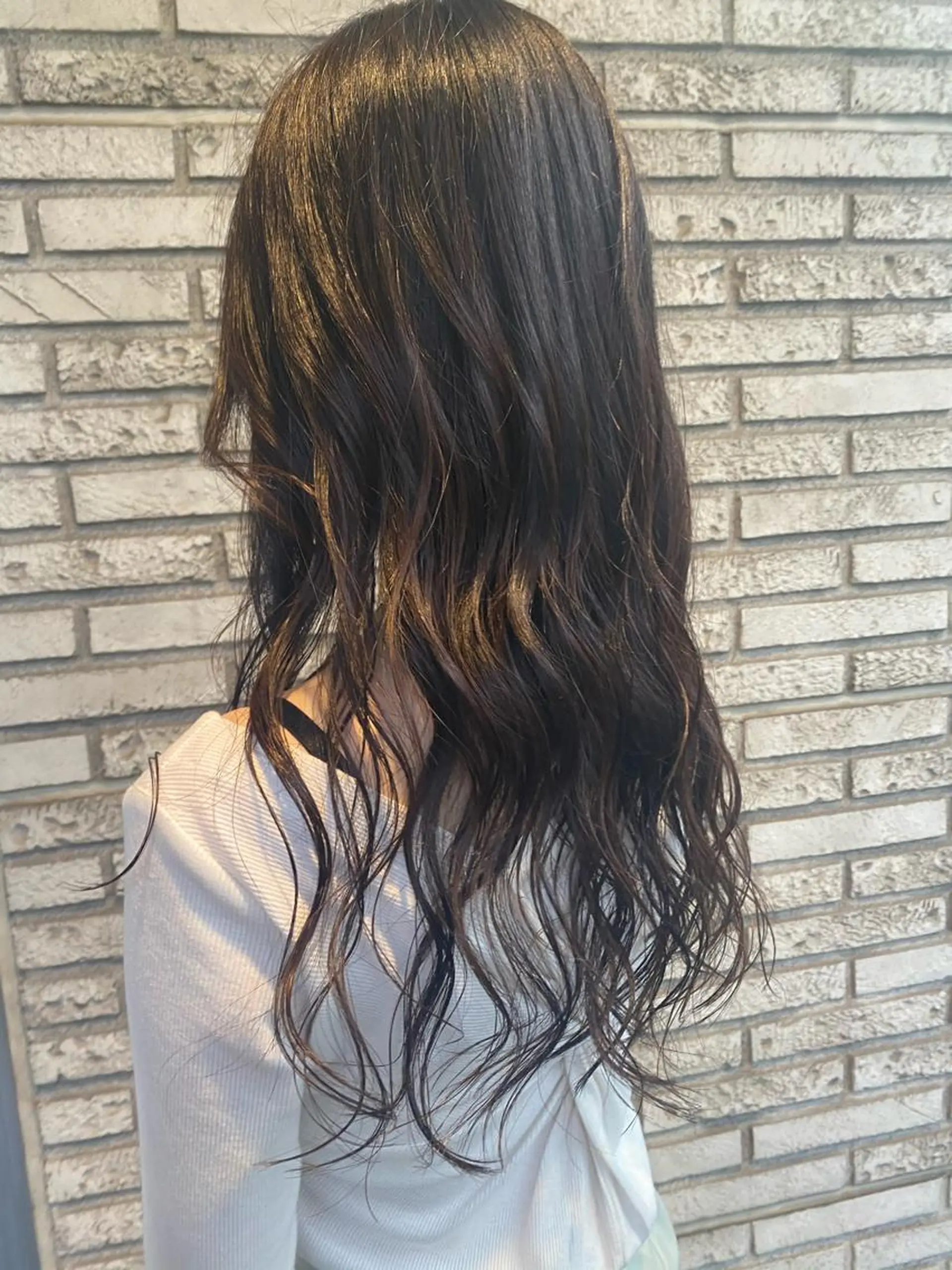 ロング カラー 高橋 沙央のヘアスタイル
