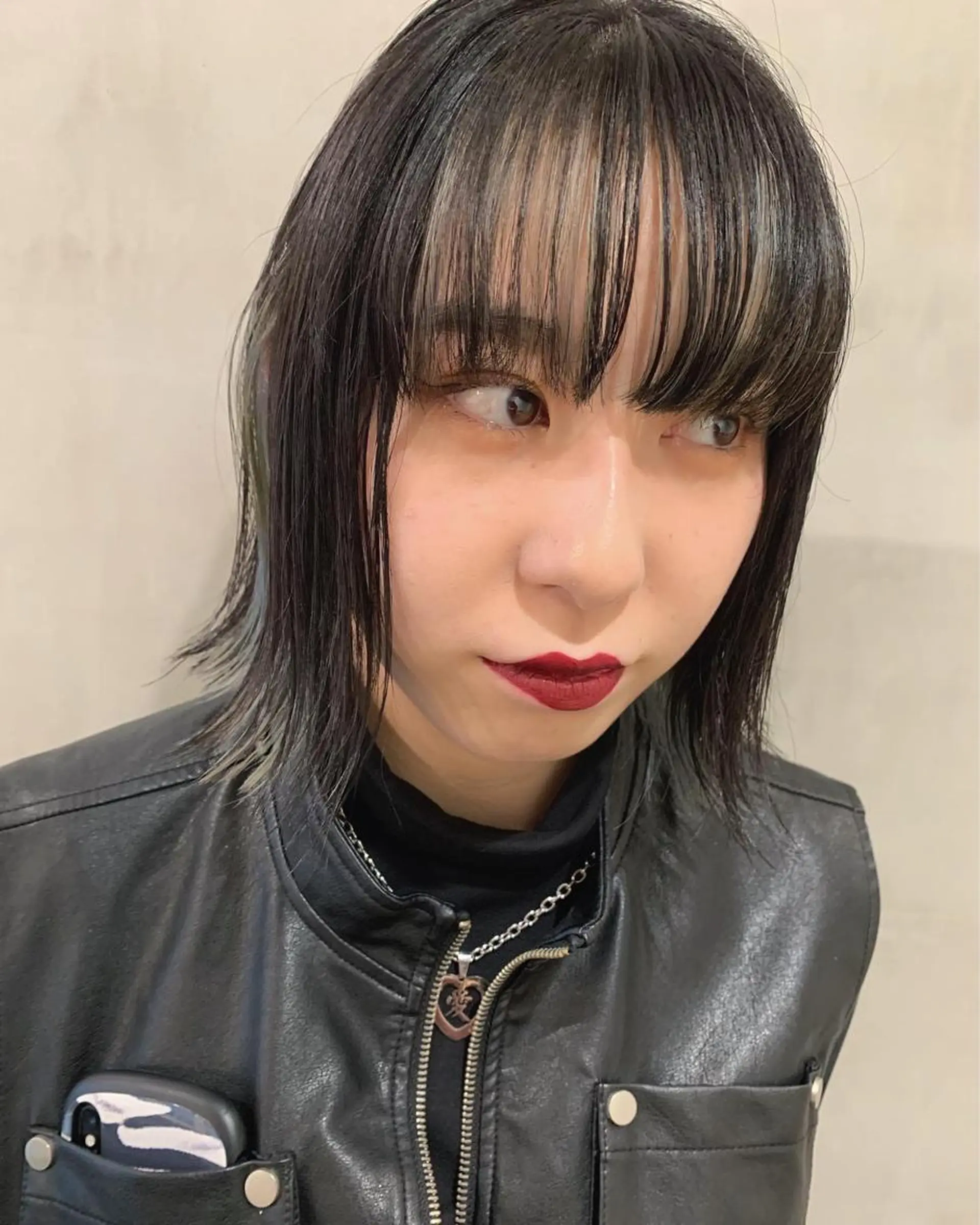 ミディアム カラー カット ヘアカラー トリートメント 優作 〜圧倒的信頼〜のヘアスタイル