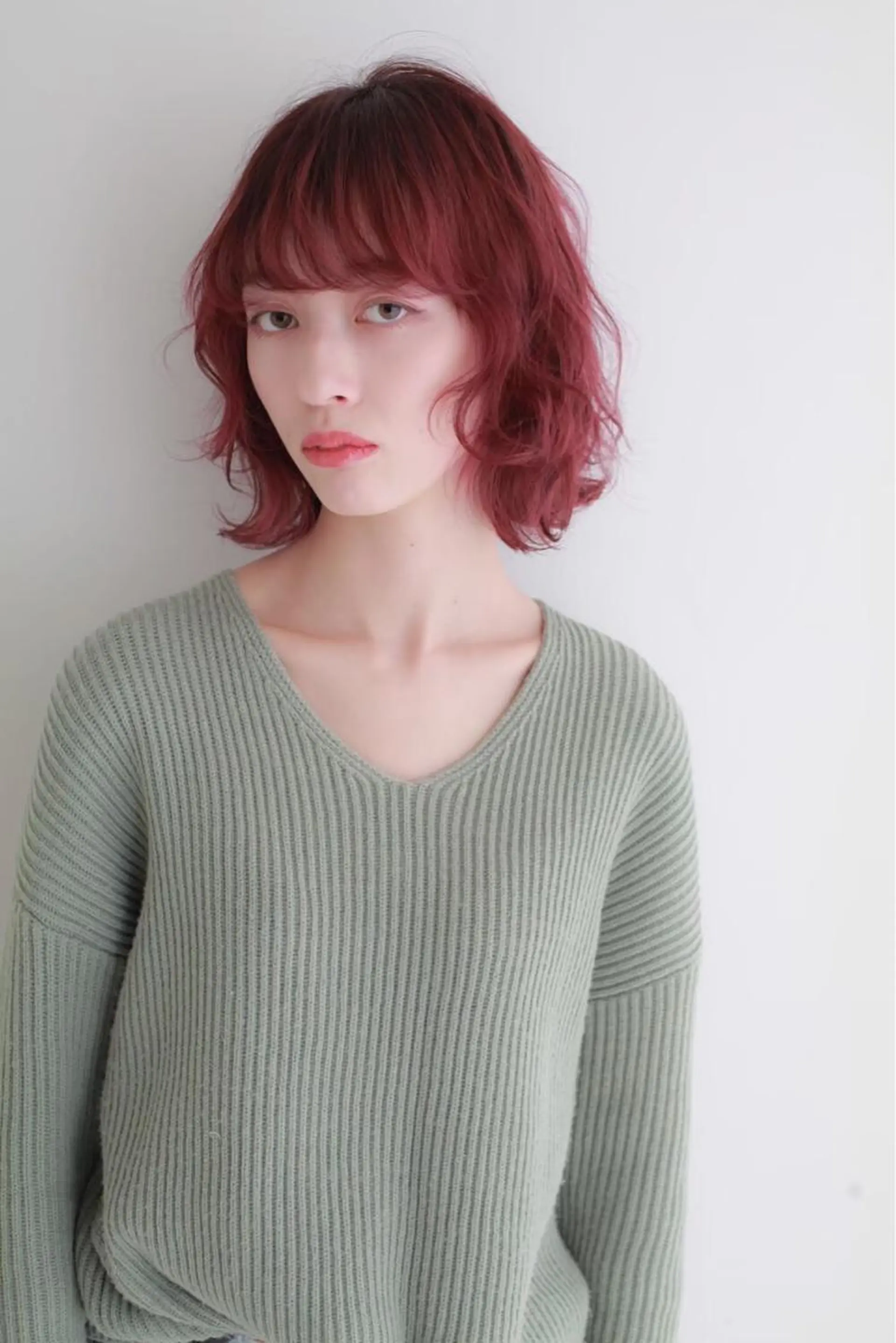 ショート カット ヘアカラー 髪質改善\酸熱TR カット【店長】のヘアスタイル