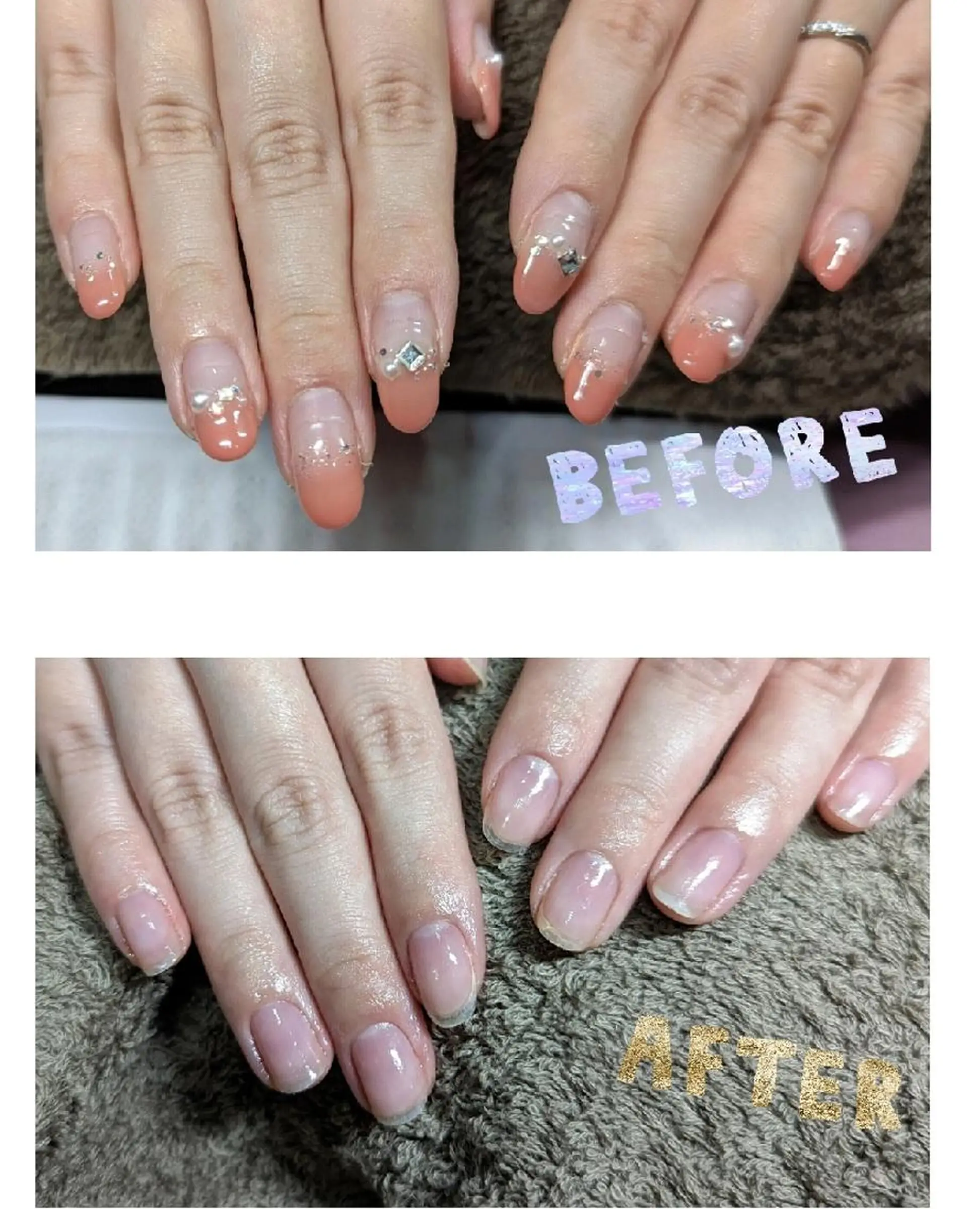 ネイル オフのみ(ネイル) ナリタ・ マミのネイルデザイン