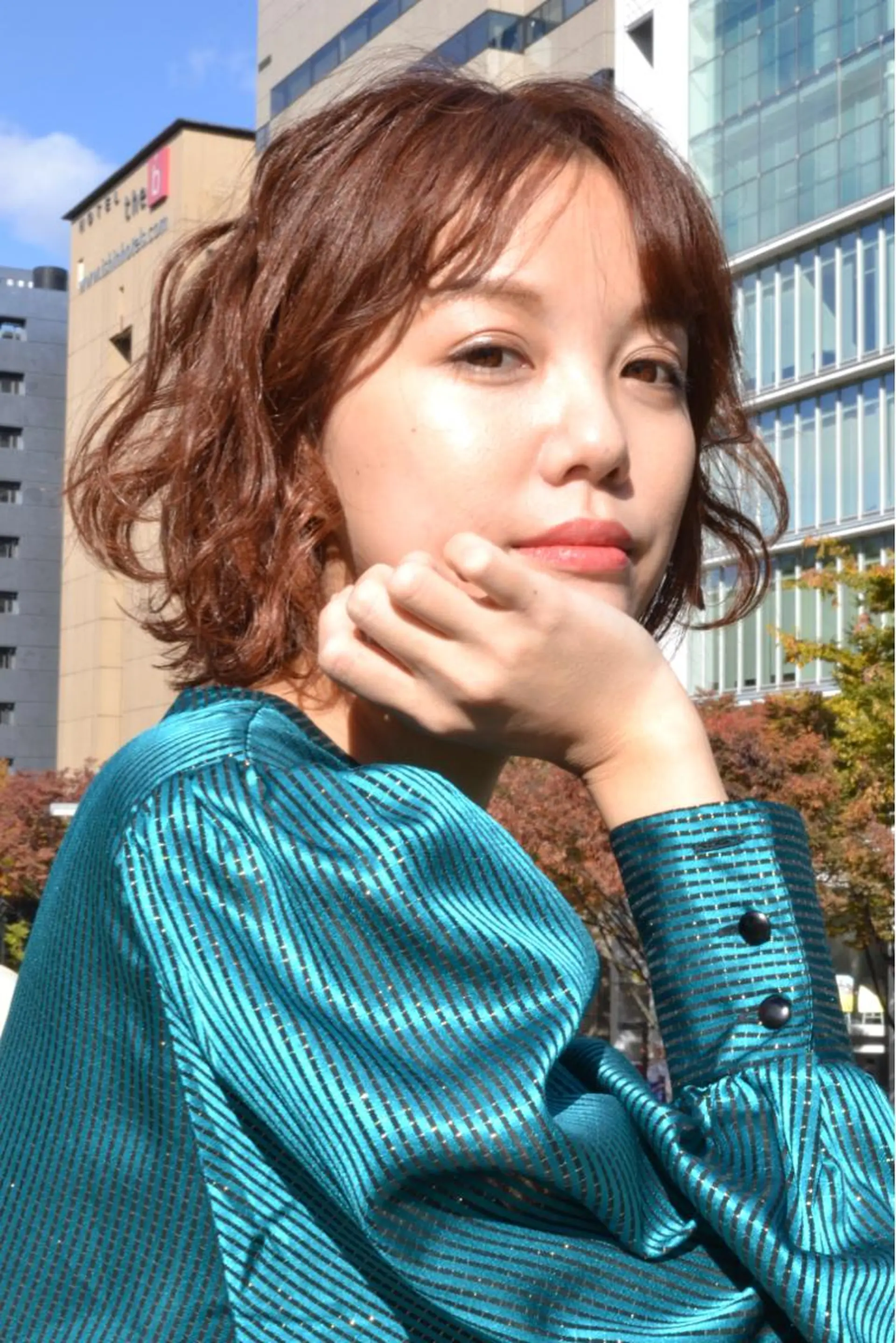 ミディアム カラー 髪質改善カラー/ボブ 🌻Mutsumiのヘアスタイル