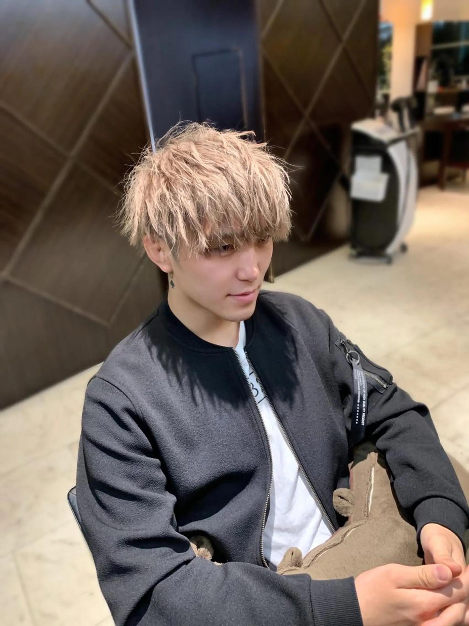 カラー メンズ メンズ専門　井藤 雅也のヘアスタイル