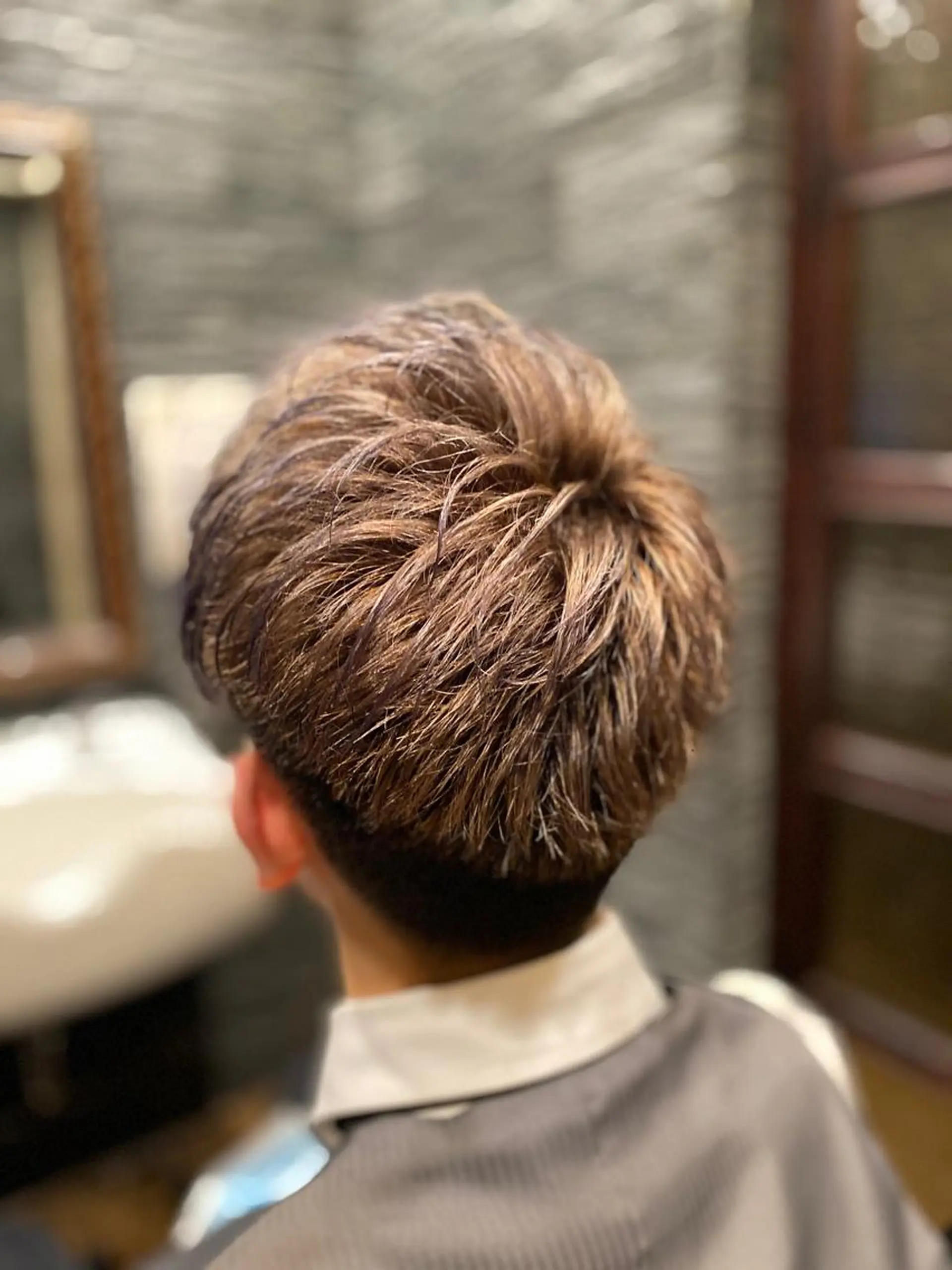 ショート メンズ 林田 龍明のヘアスタイル