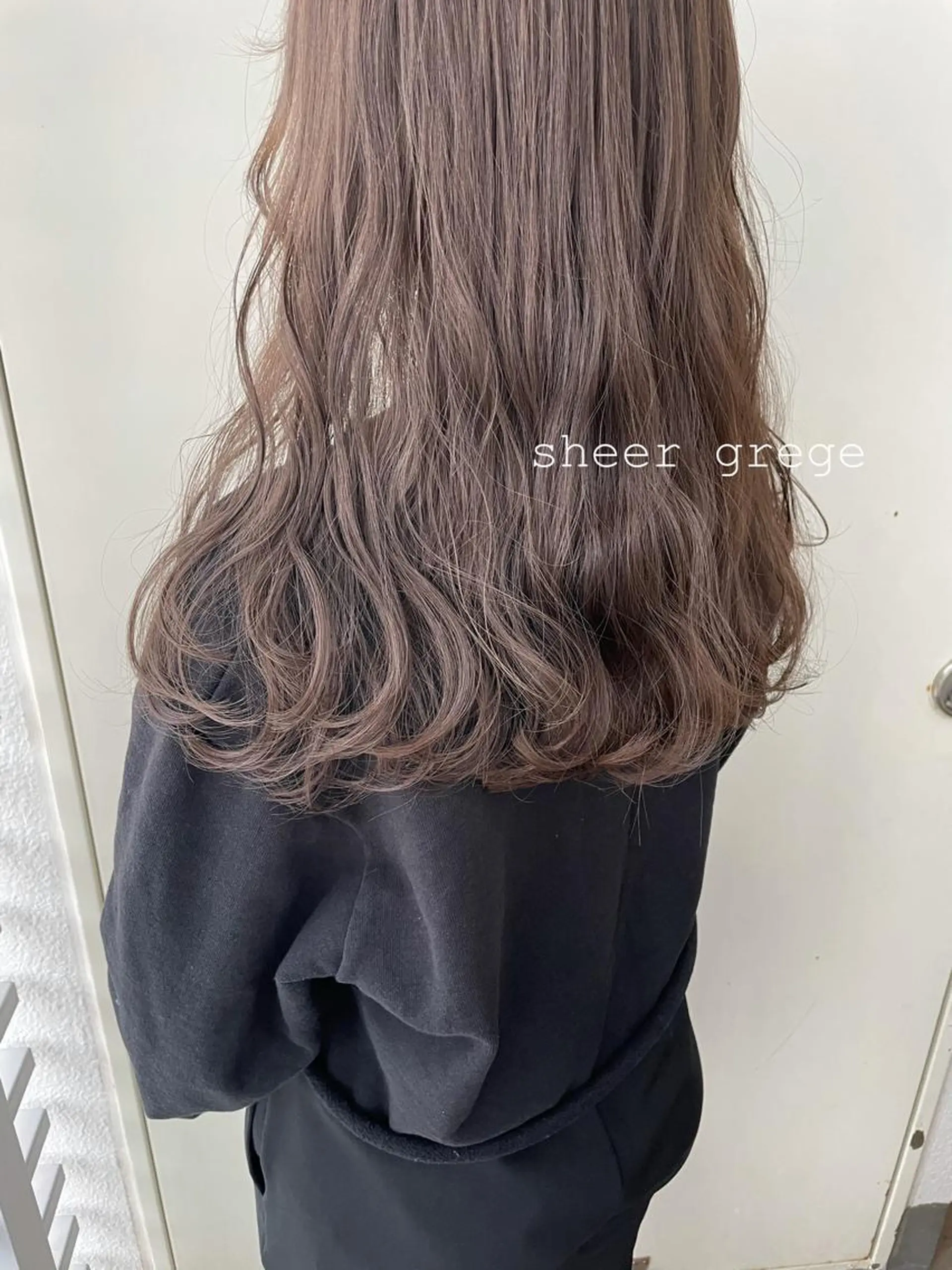 ロング カラー ヘアアレンジ カット ヘアカラー トリートメント NANA／trend style🕊🍑のヘアスタイル