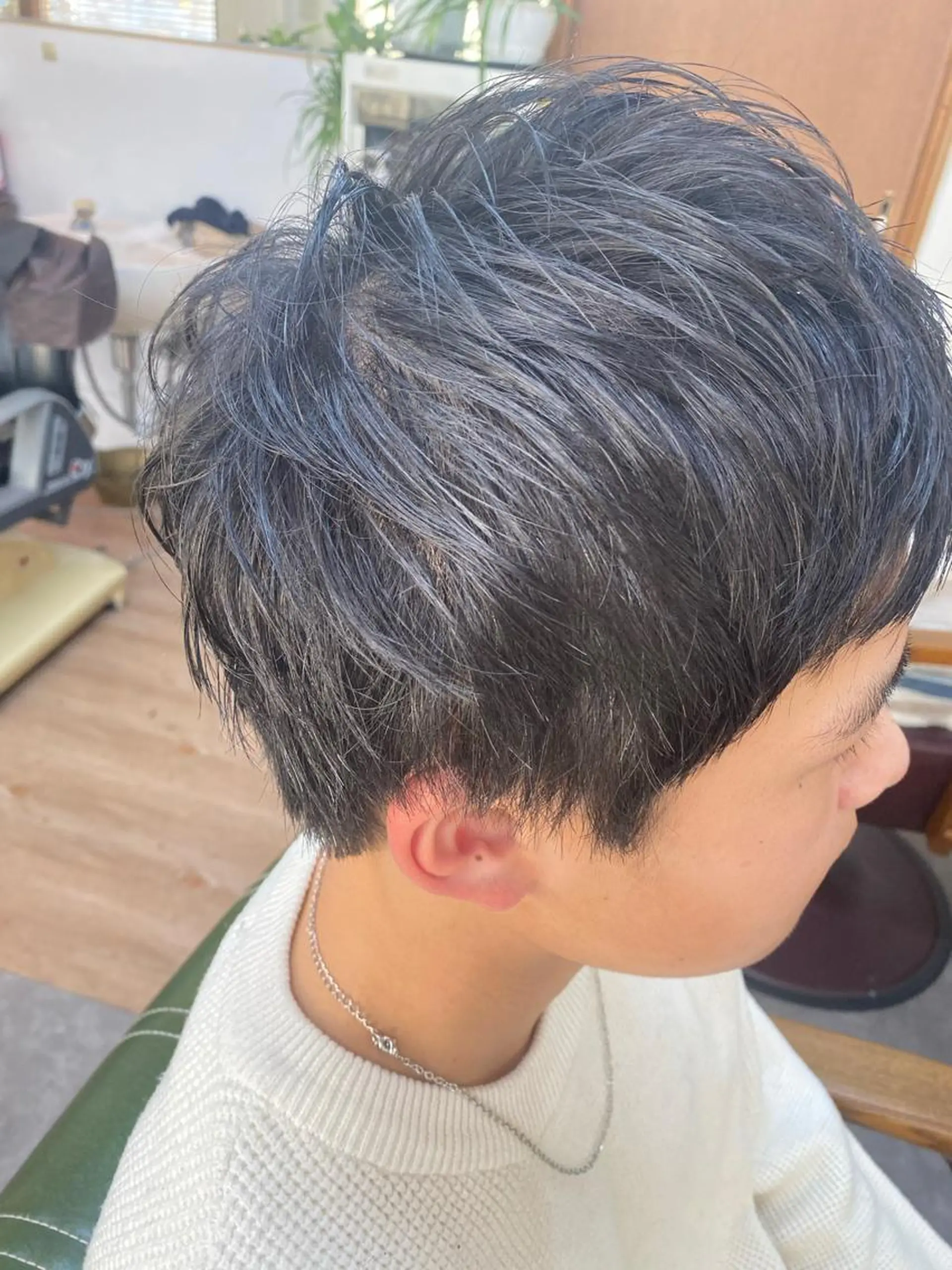 メンズ カット ヘッドスパ 永沼 真依のヘアスタイル