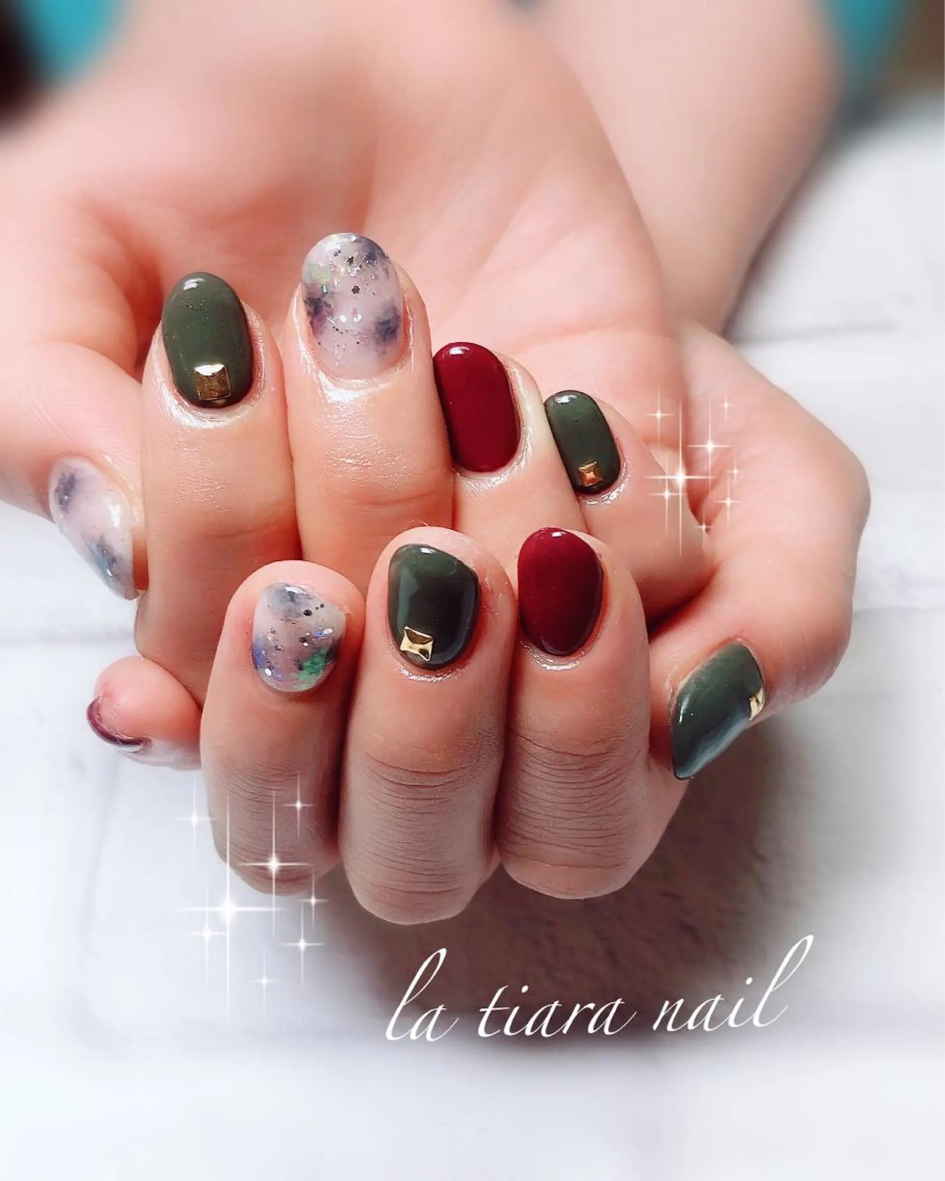 ネイル Blue bird  nailのネイルデザイン