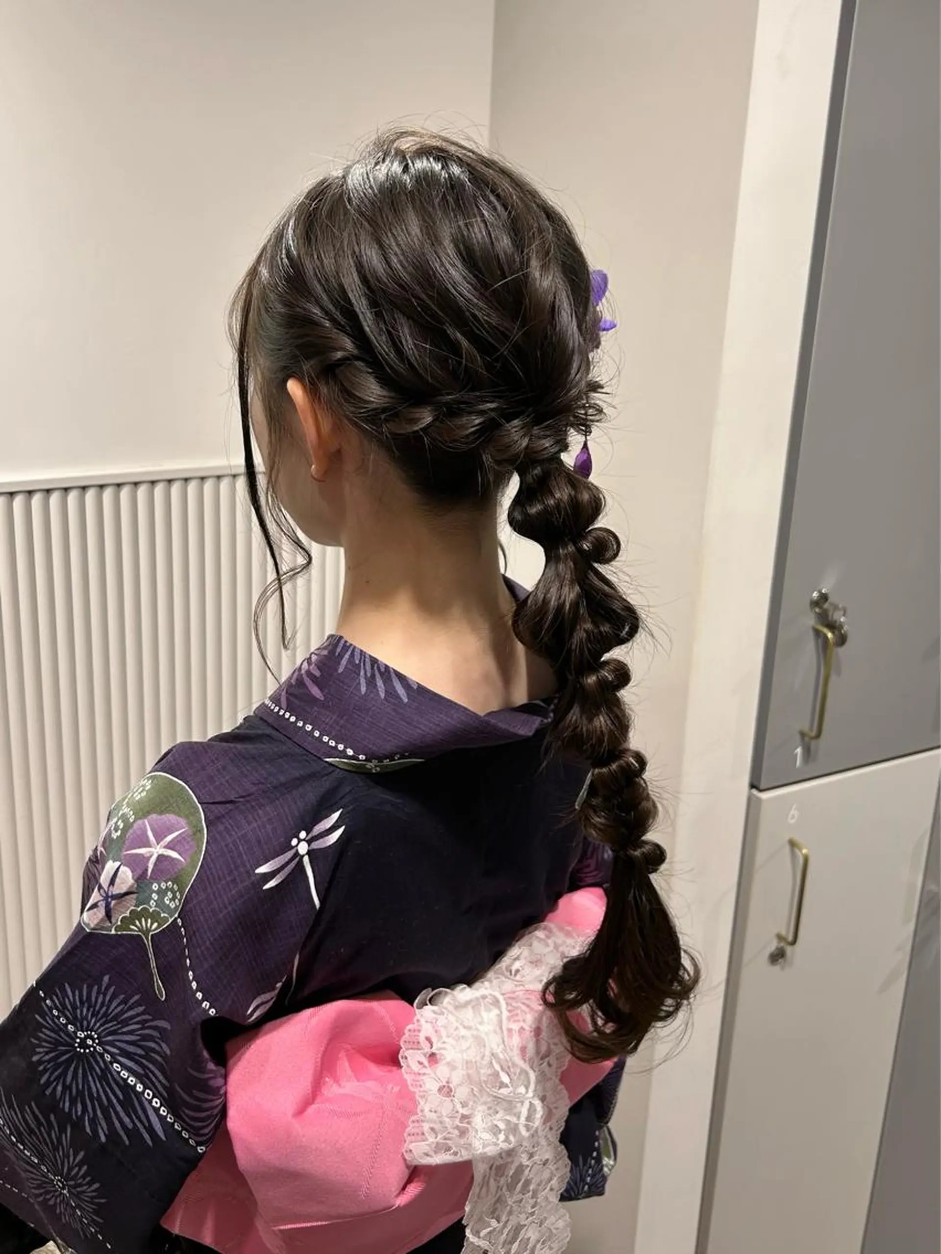 ロング ヘアアレンジ LOVEST Rihoのヘアスタイル