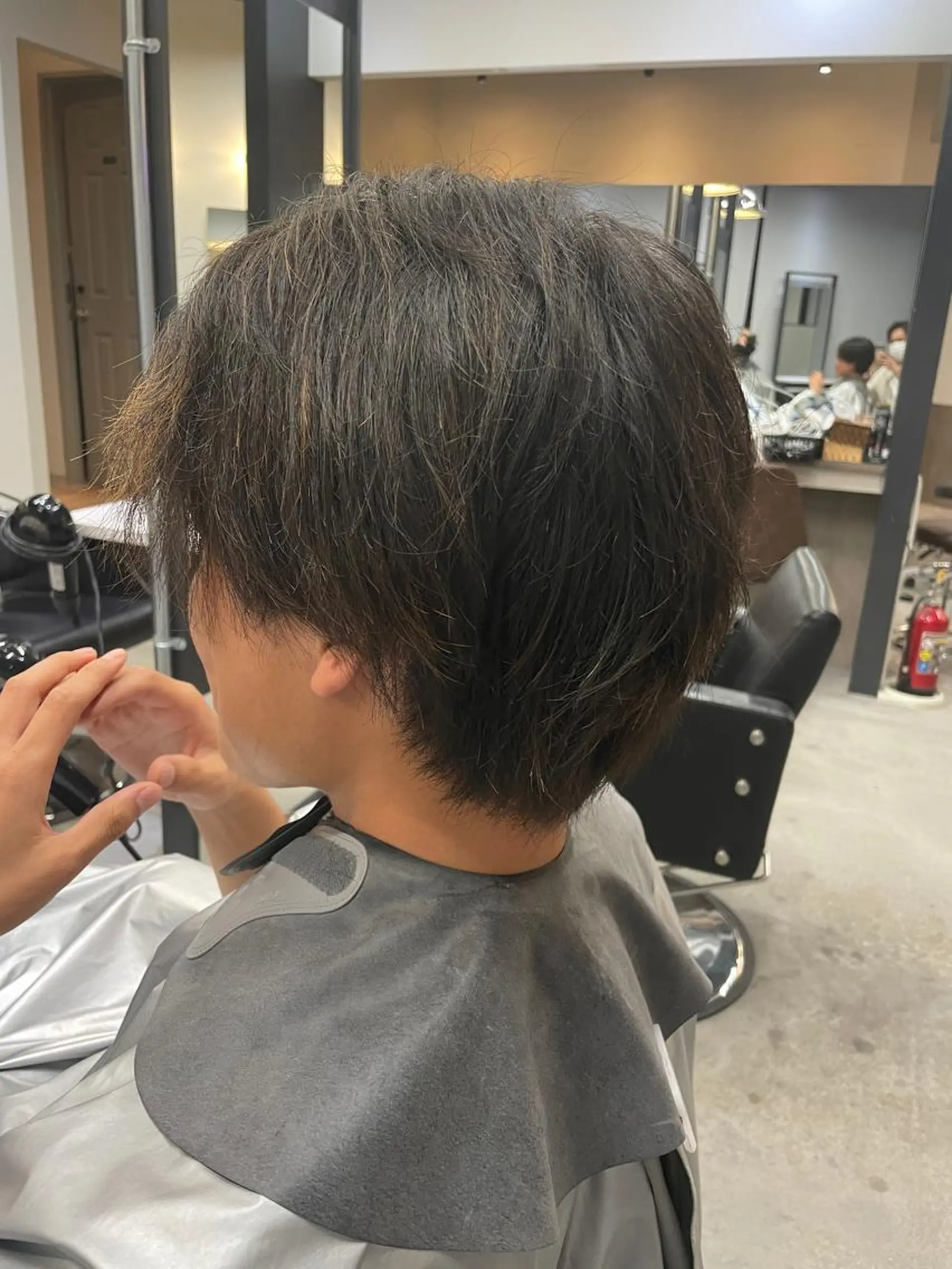 メンズ カット パーマ 福永速人 /メンズパーマのヘアスタイル