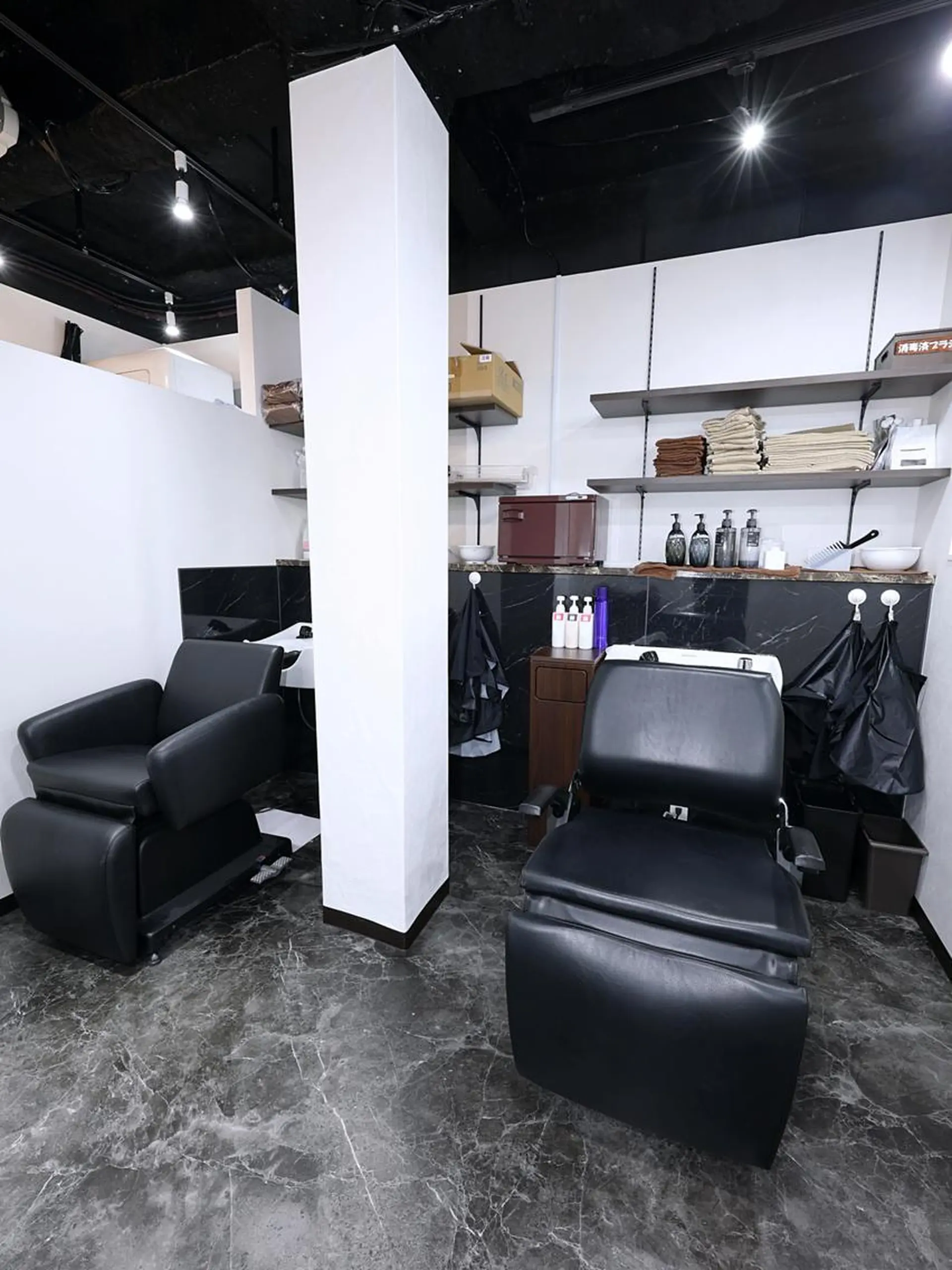 ミディアム カラー 白髪染め専門店 Recolorなおこのヘアスタイル