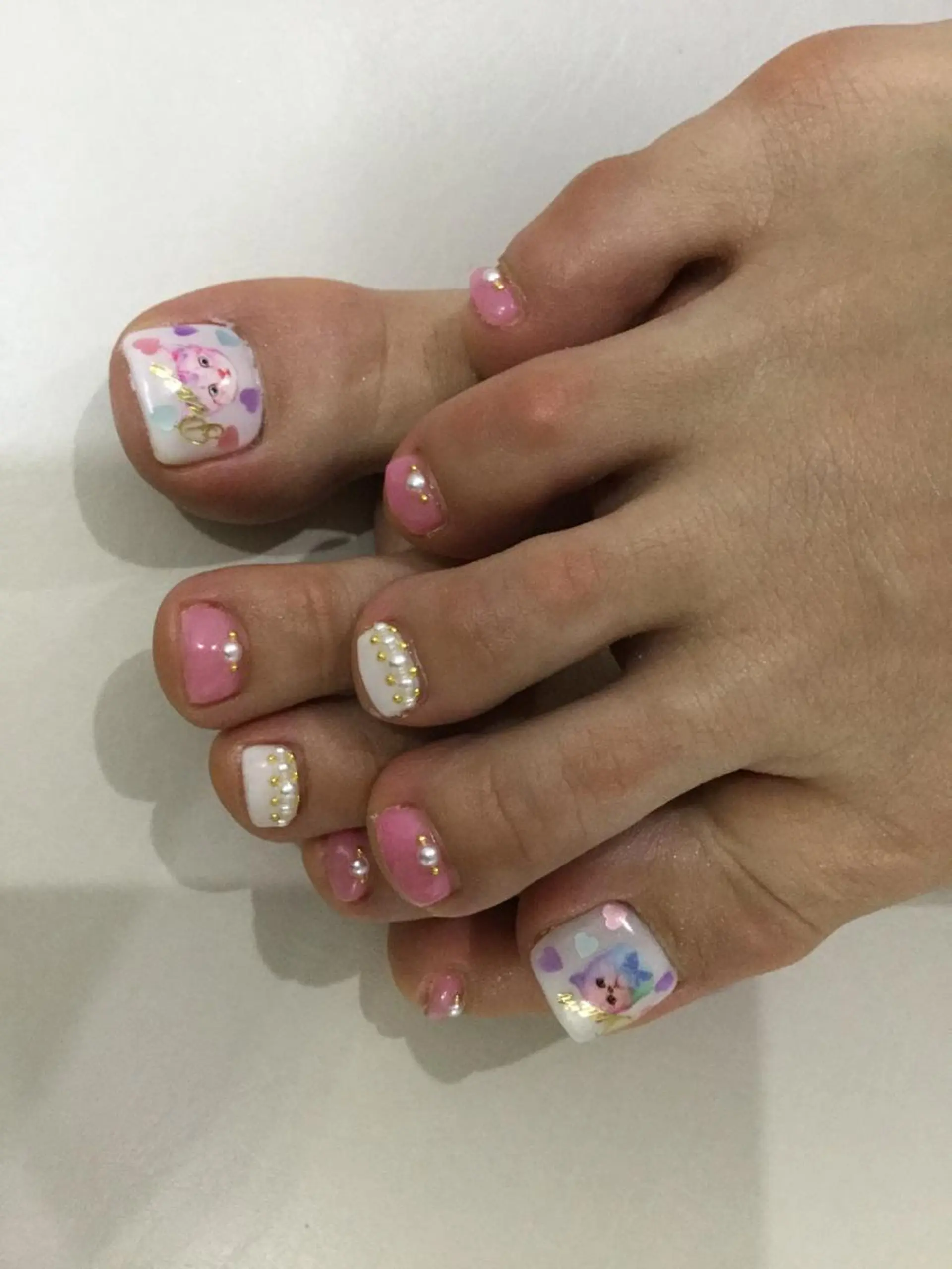 ネイル 💎🐰 saki. m 🐰💎のネイルデザイン