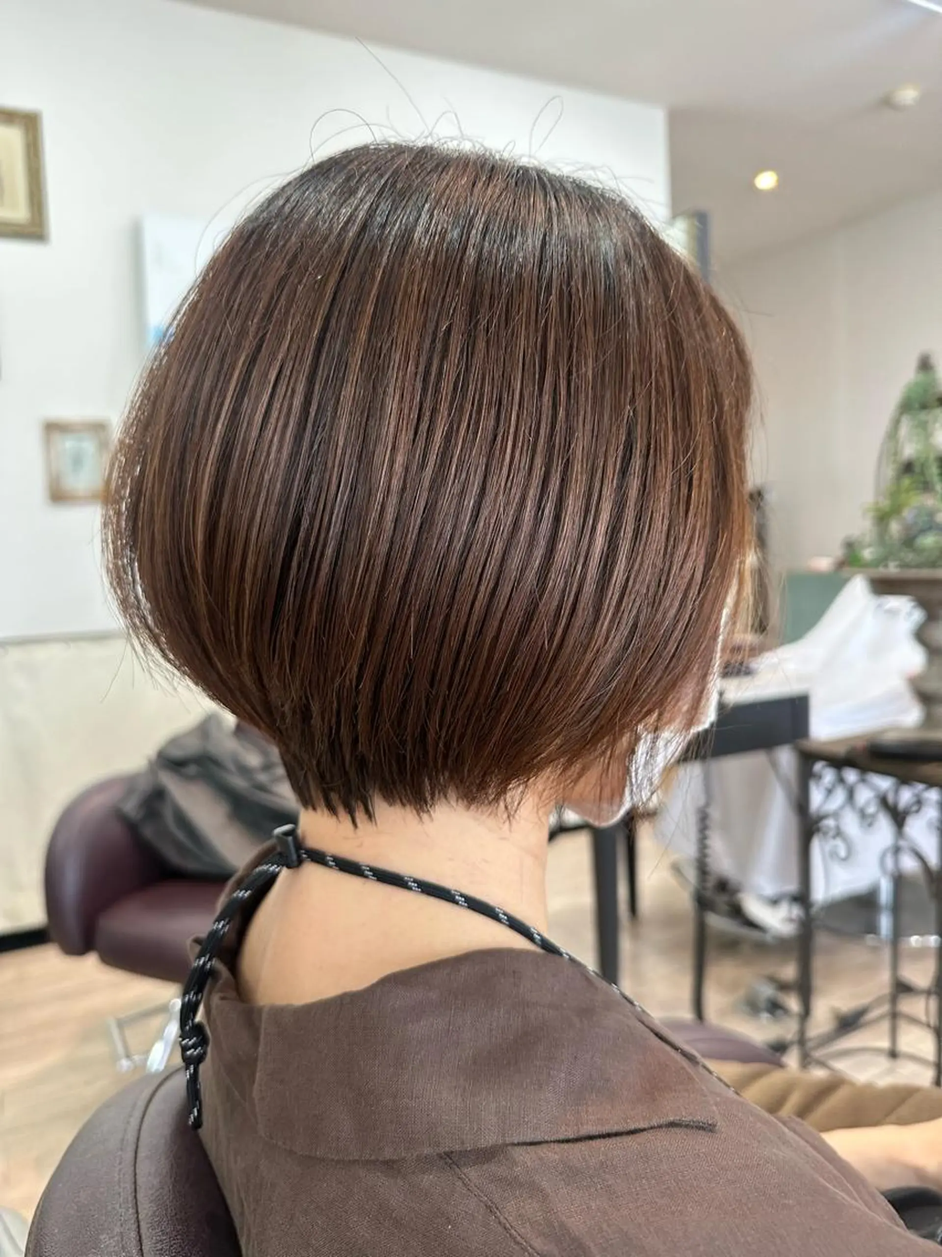 ショート ショートヘア カット ヘアカラー ツヤ髪質改善 💜れいな💜のヘアスタイル