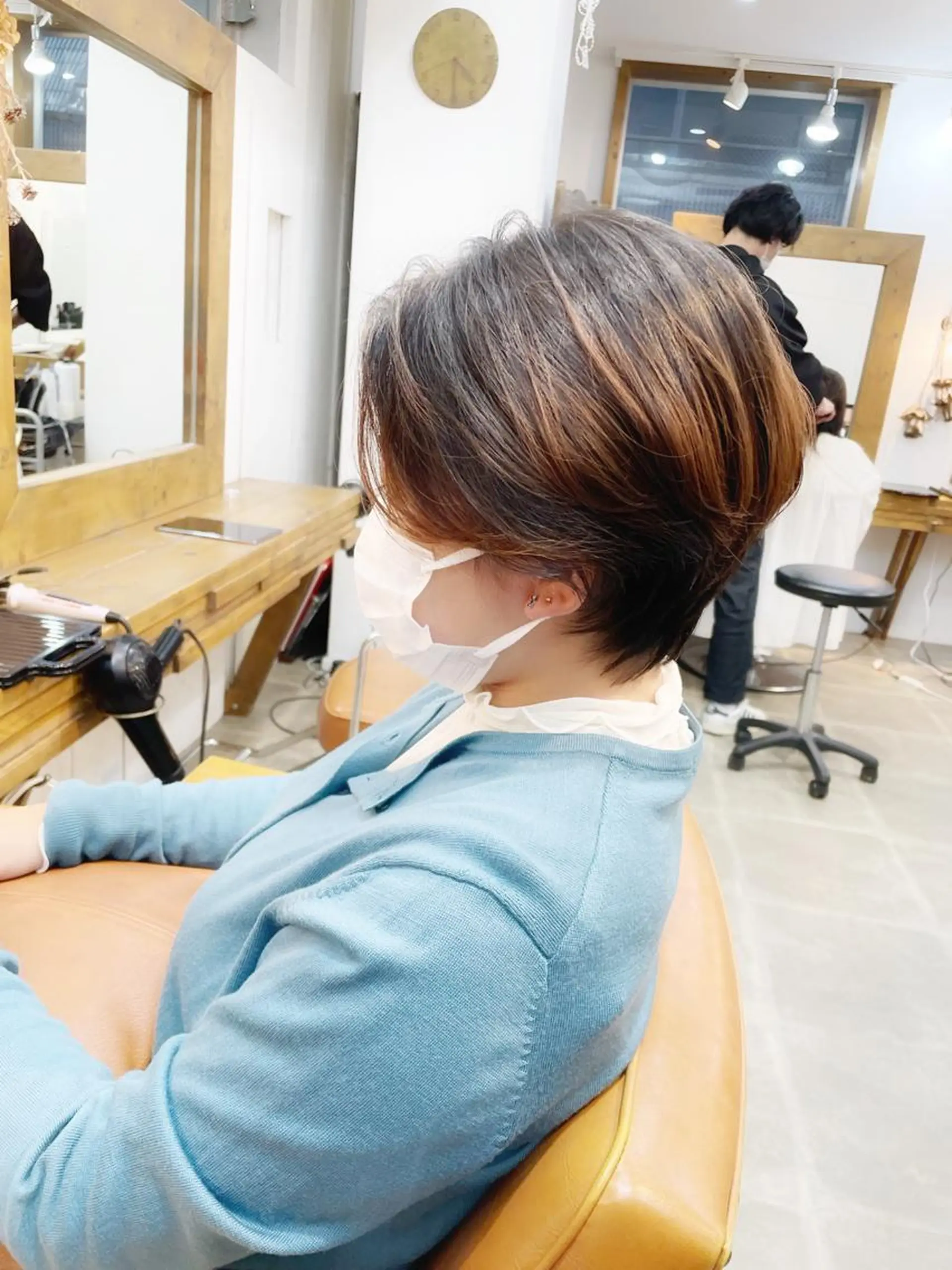 ショート ショートボブ ハンサムショート ボブ くせ毛 ショートヘア 👑銀座ショート/ 絶壁補正/金子涼👑のヘアスタイル