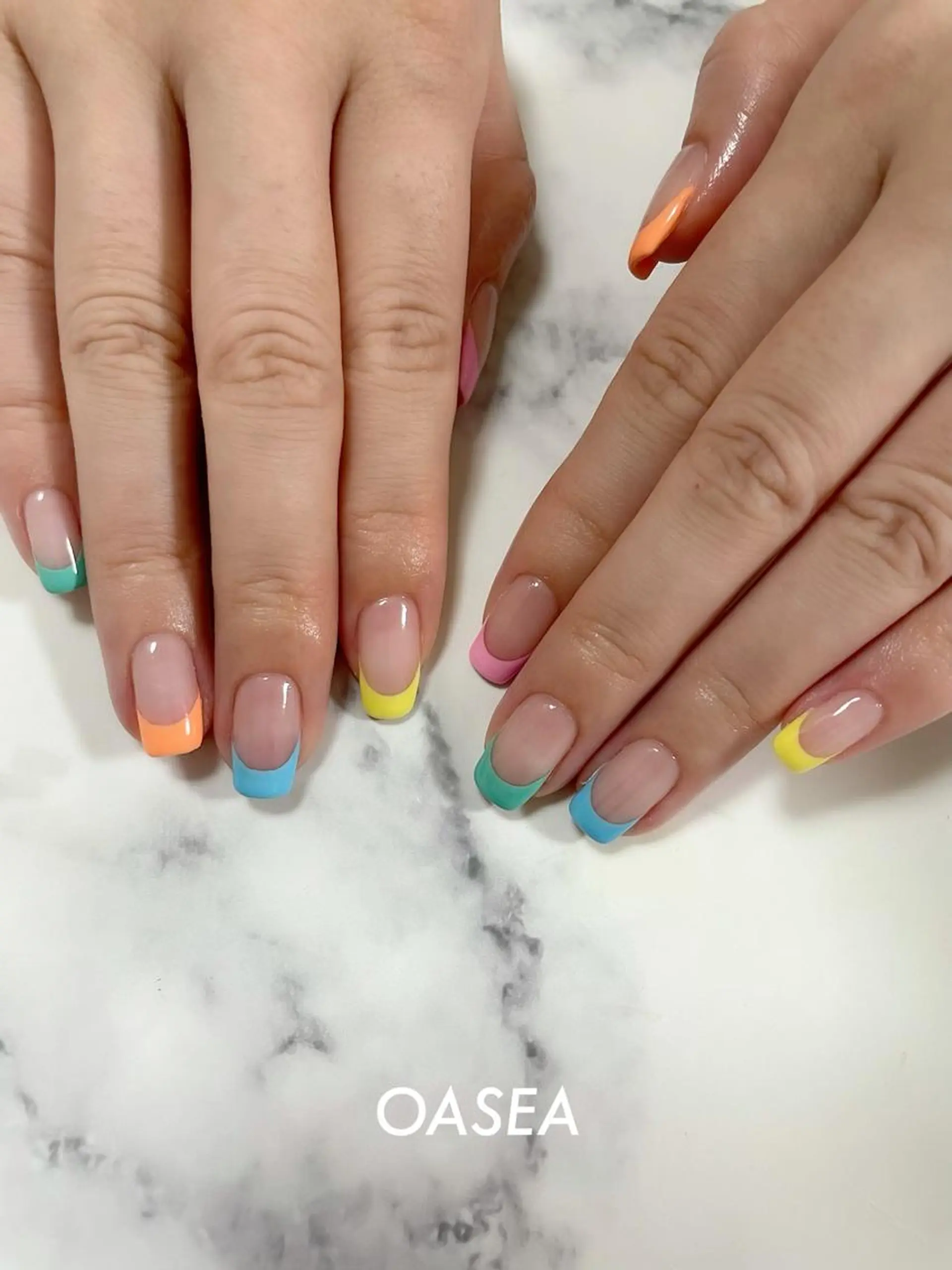 ネイル ハンドネイル 🌞💜 KAORI 🌴のネイルデザイン