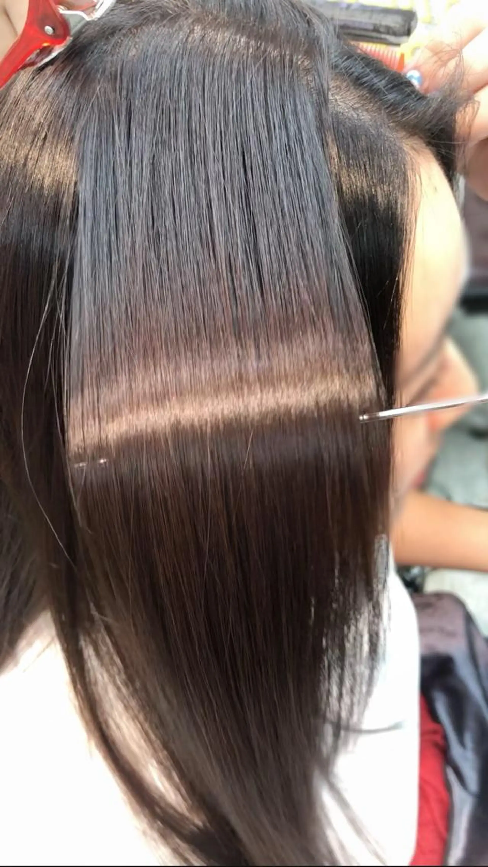 ロング トリートメント 韓国ヘア🤍髪質改善 🇰🇷AKANEのヘアスタイル