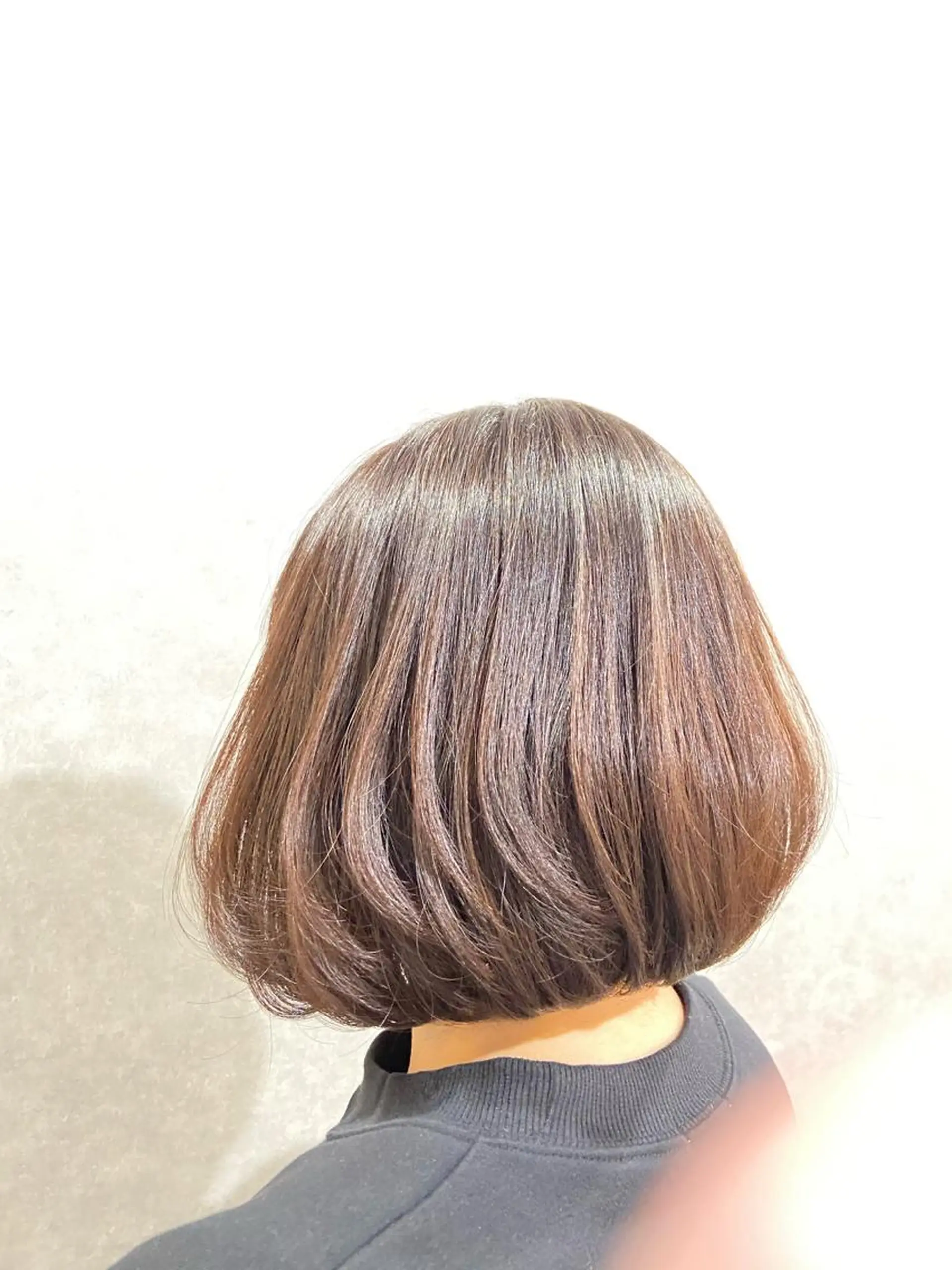 ミディアム カラー エドルカラー グレージュ ボブ カット ヘアカラー ☆TAKAMI☆ ☆TAKAMI☆のヘアスタイル
