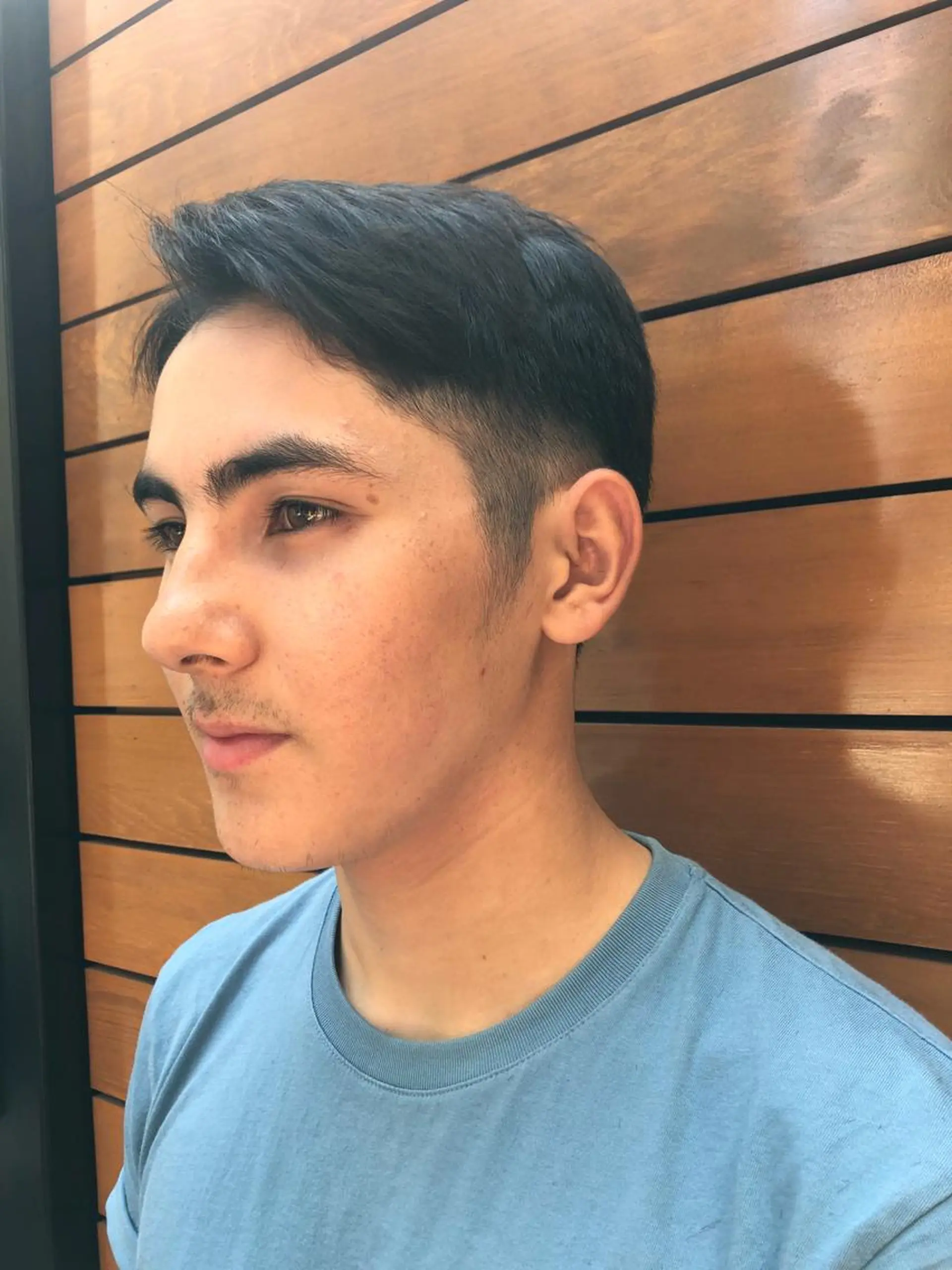 メンズ ✨色持ちの良い艶 カラー✨蟹江真世のヘアスタイル