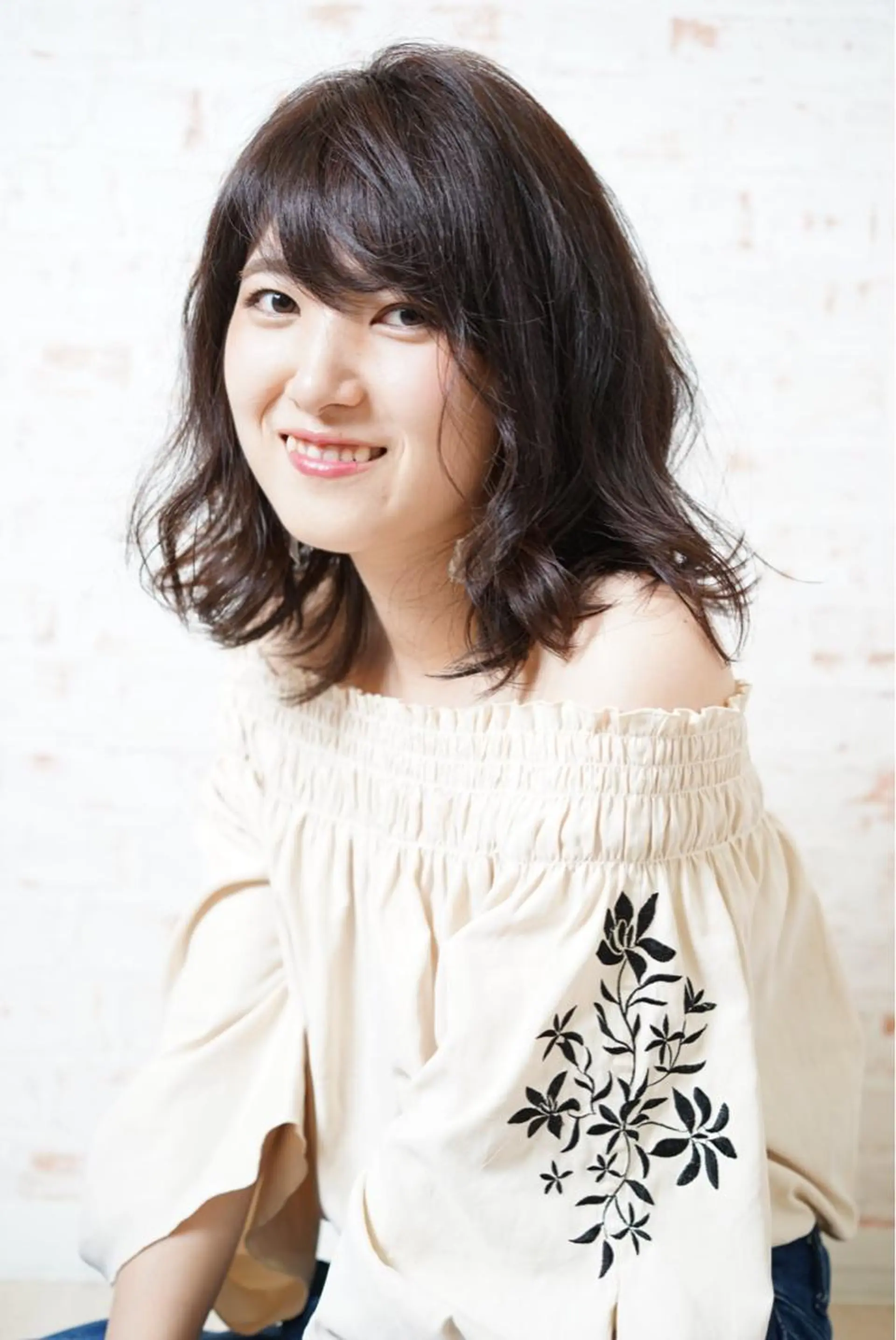 ミディアム カラー パーマ ヘアアレンジ KAIzen. tomoのヘアスタイル