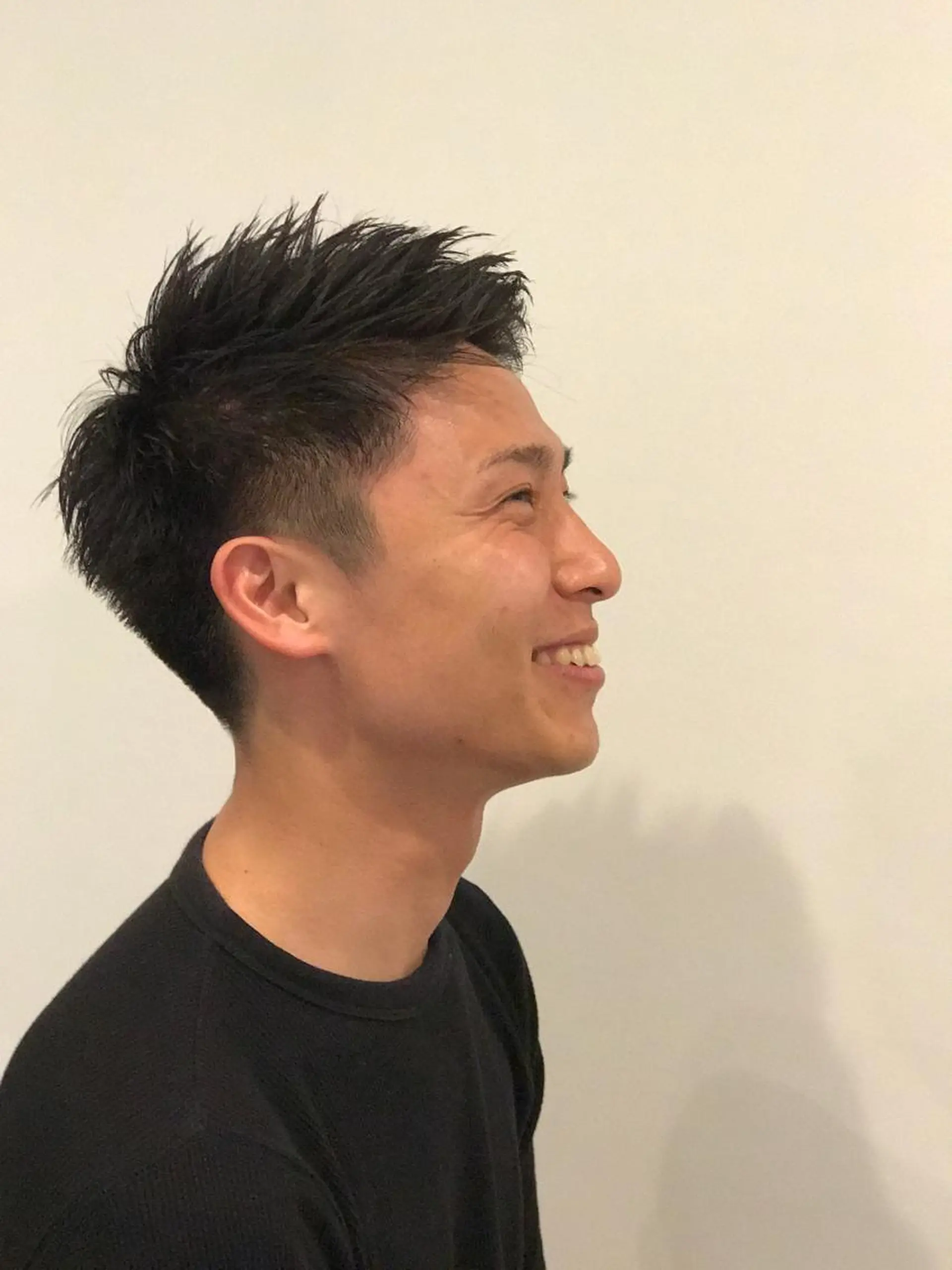 ショート カラー パーマ メンズ カット ちこ .のヘアスタイル