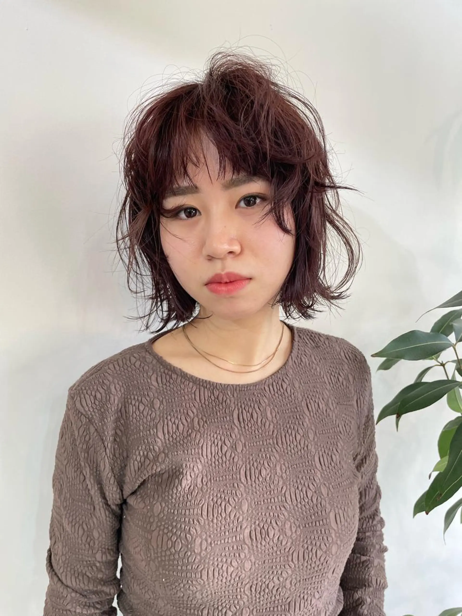 ショート カラー トリートメント hen所属・心斎橋/レイヤー/ ブリーチ/モエのヘアスタイル