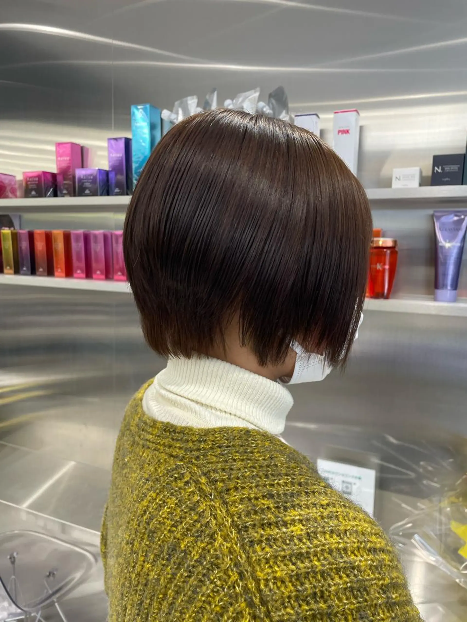 ショート カラー アッシュ アッシュブラウン ブラウンカラー ヘアカラー 🧁はるひ/ ZEST Ivy🎀のヘアスタイル