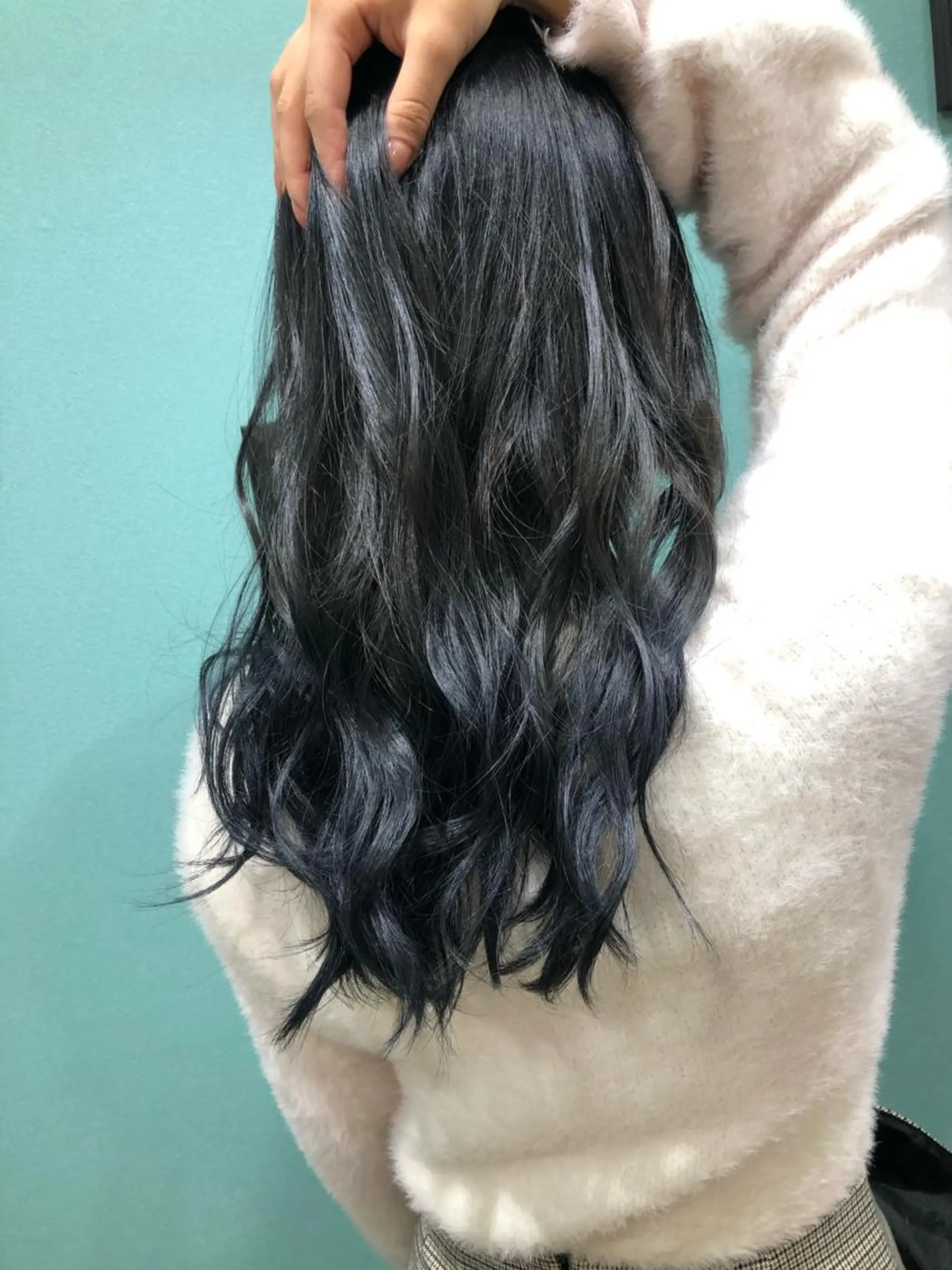 セミロング ヘアカラー トリートメント 縮毛矯正の達人 ☆　松本のヘアスタイル