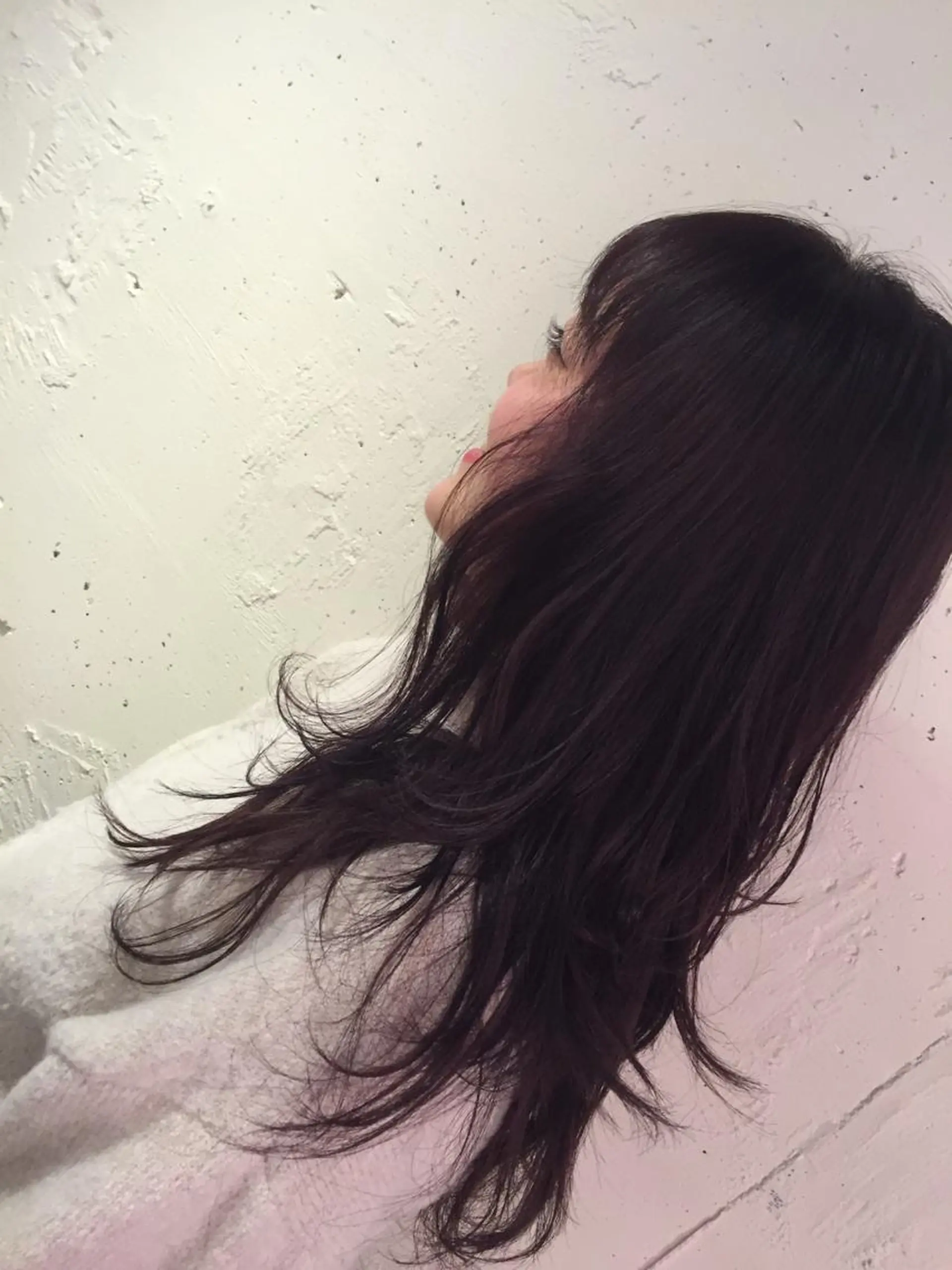 ロング カラー eri kinjoのヘアスタイル