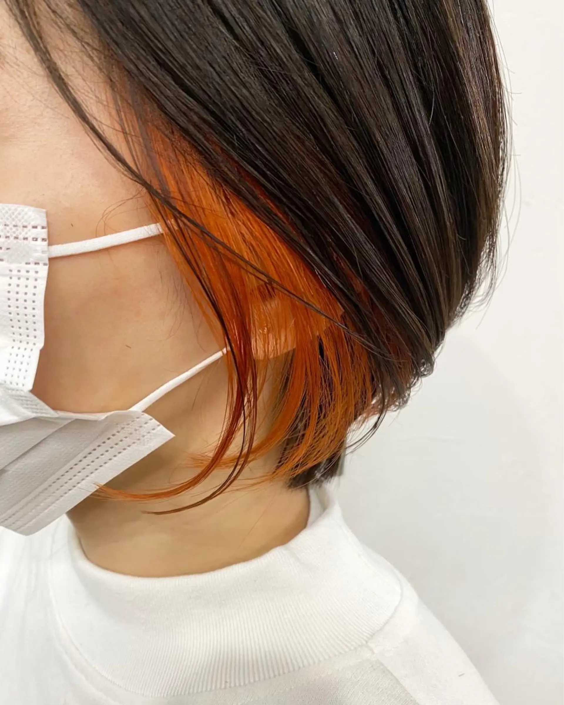 カラー ブリーチ オレンジ ブリーチダブルカラー 【koide】のヘアスタイル