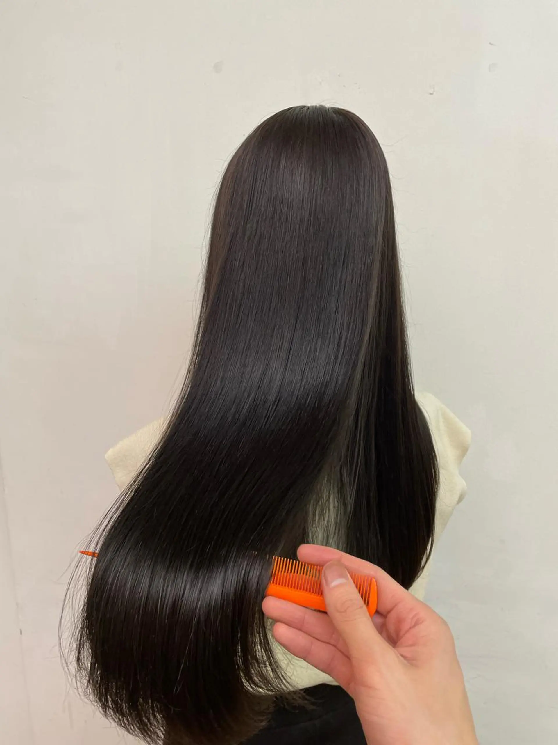 ロング カラー 透明感カラー 髪質改善 トリートメント 川上拓真 ✂︎学芸大学のヘアスタイル