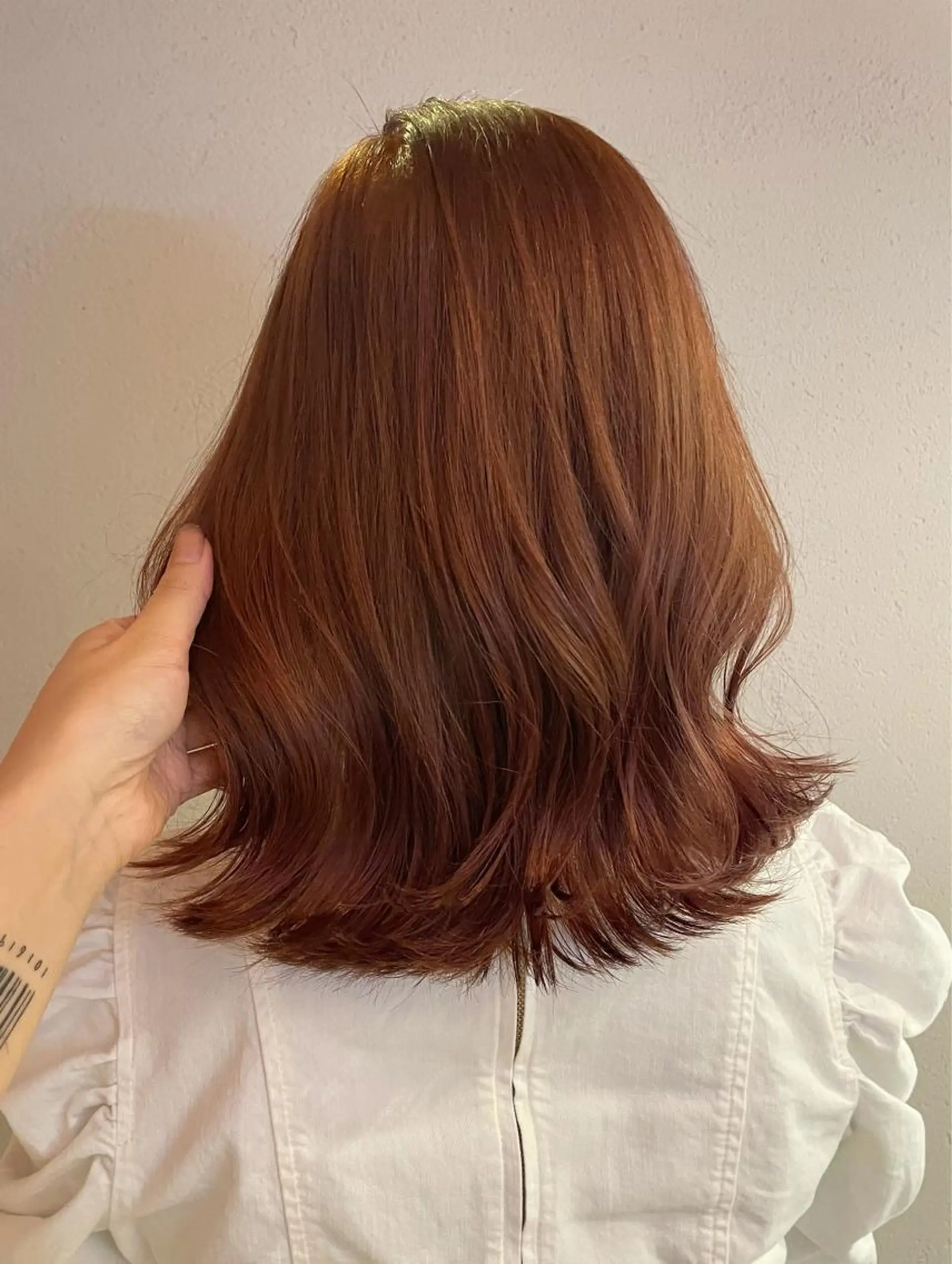 ミディアム カラー ブリーチ 沖縄/ヘアアレンジ /ナカノのヘアスタイル