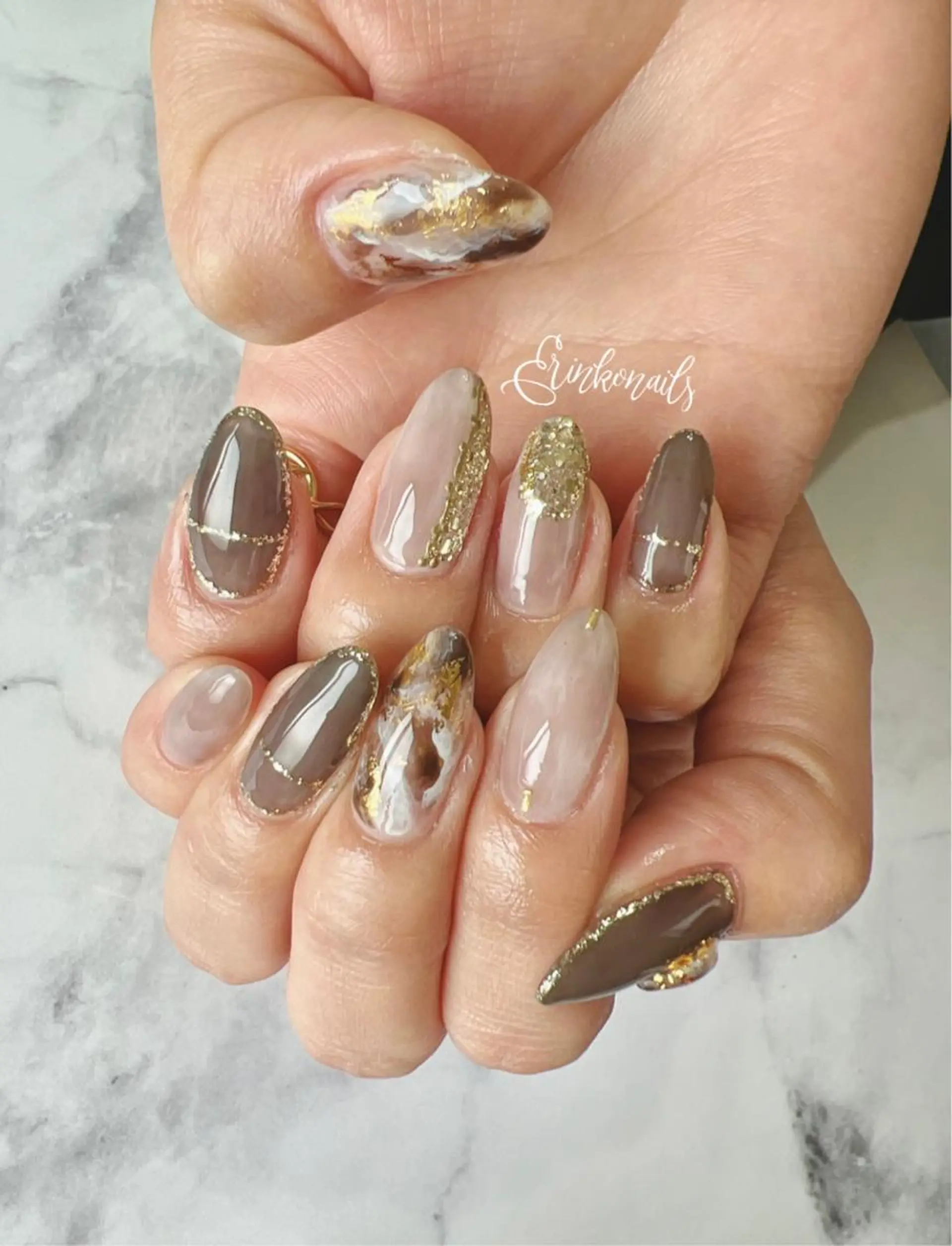 ネイル ハンドネイル Erinko nailsのネイルデザイン