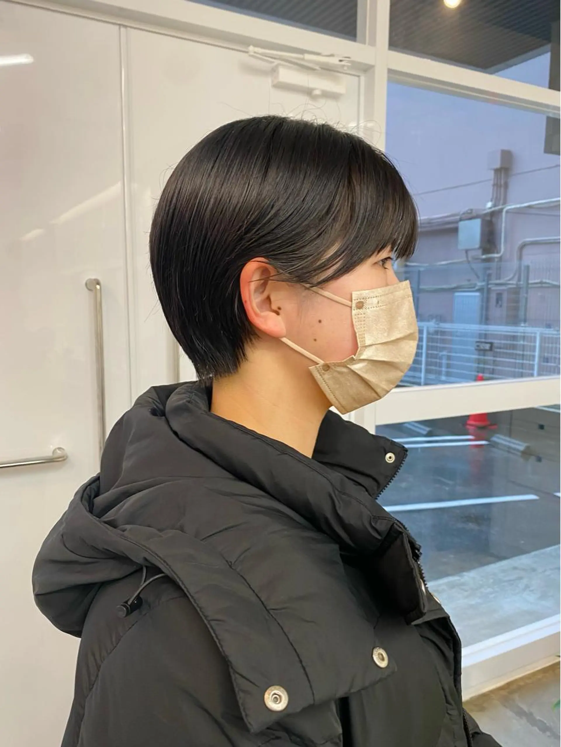 ショート ショートヘア サトウ リョウのヘアスタイル