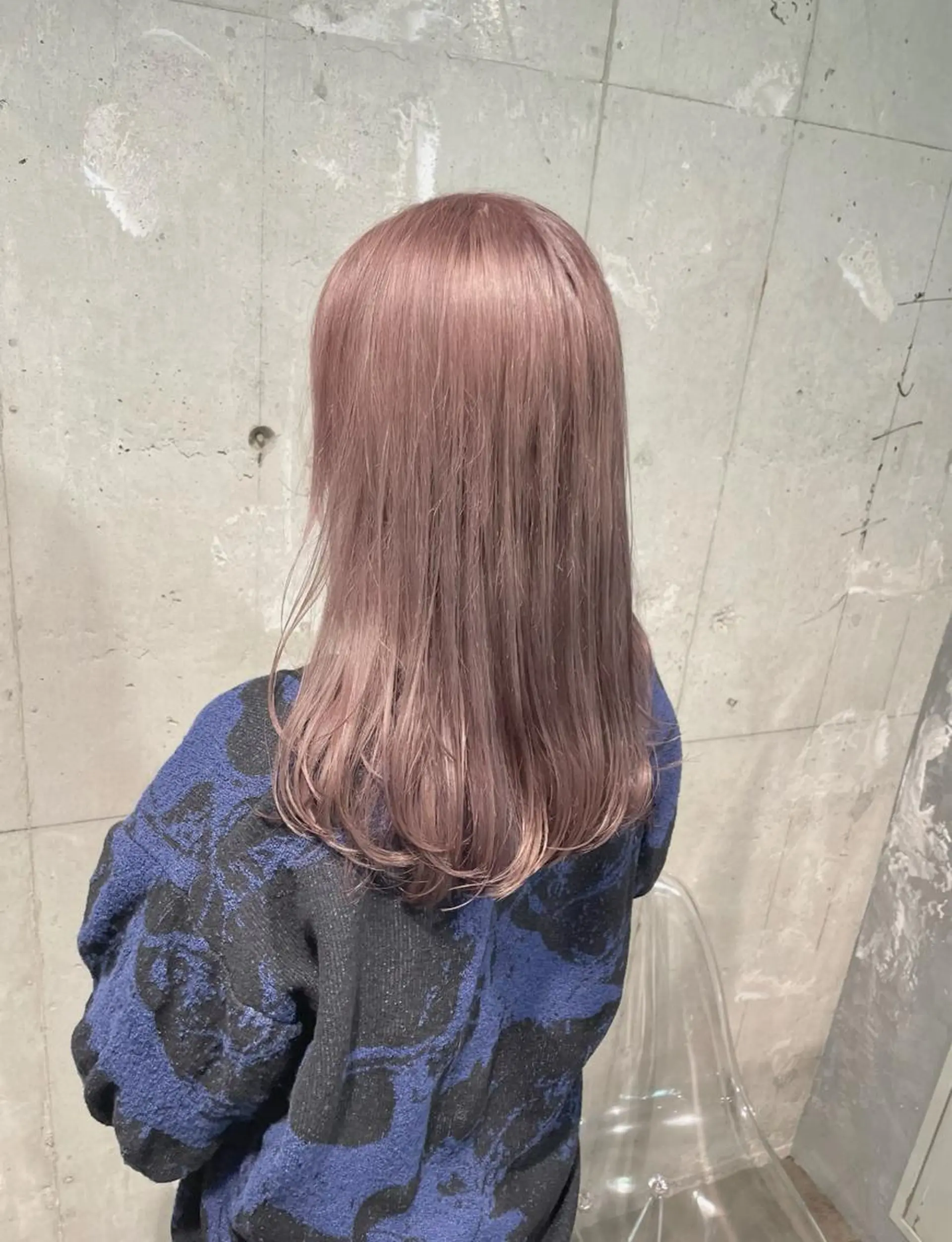 ロング カラー ヘアカラー トリートメント ヘッドスパ ヘアセット ベージュカラー💖 やすひろのヘアスタイル