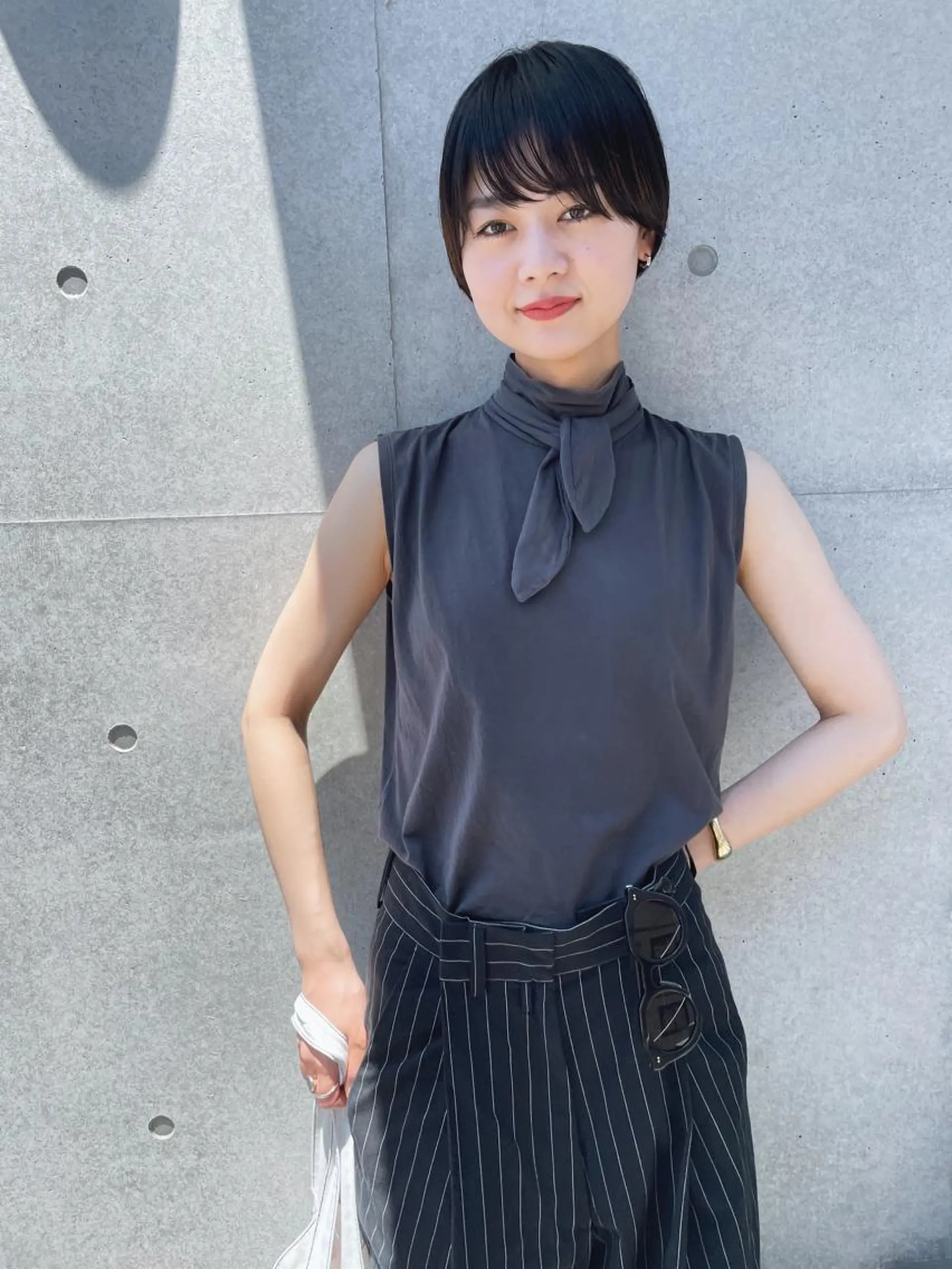 ショート カラー カット ヘアカラー トリートメント センスをお届けします 大谷将生infpのヘアスタイル