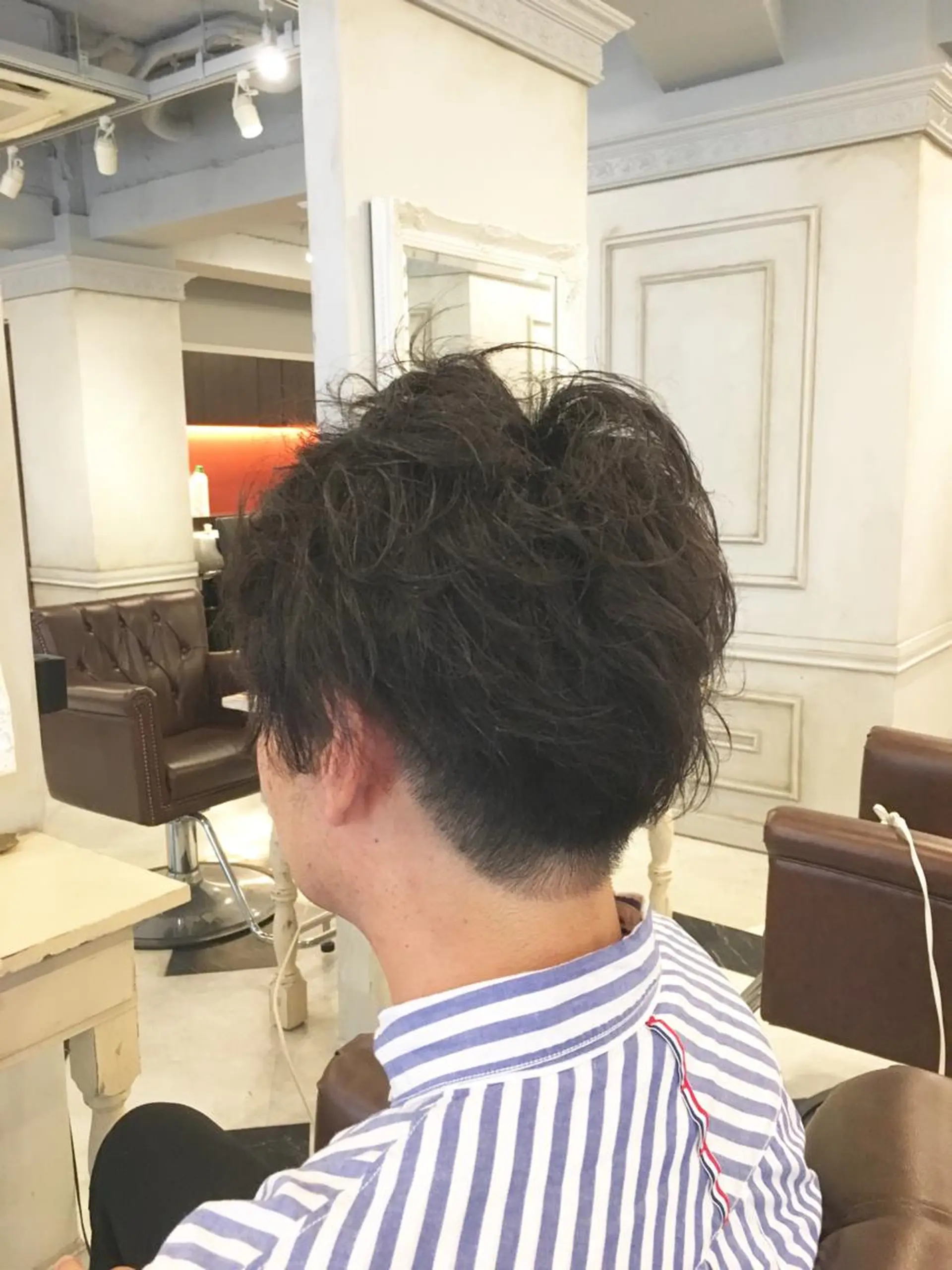 ショート メンズ 縮毛矯正&髪質改善 MAILHAIRのヘアスタイル