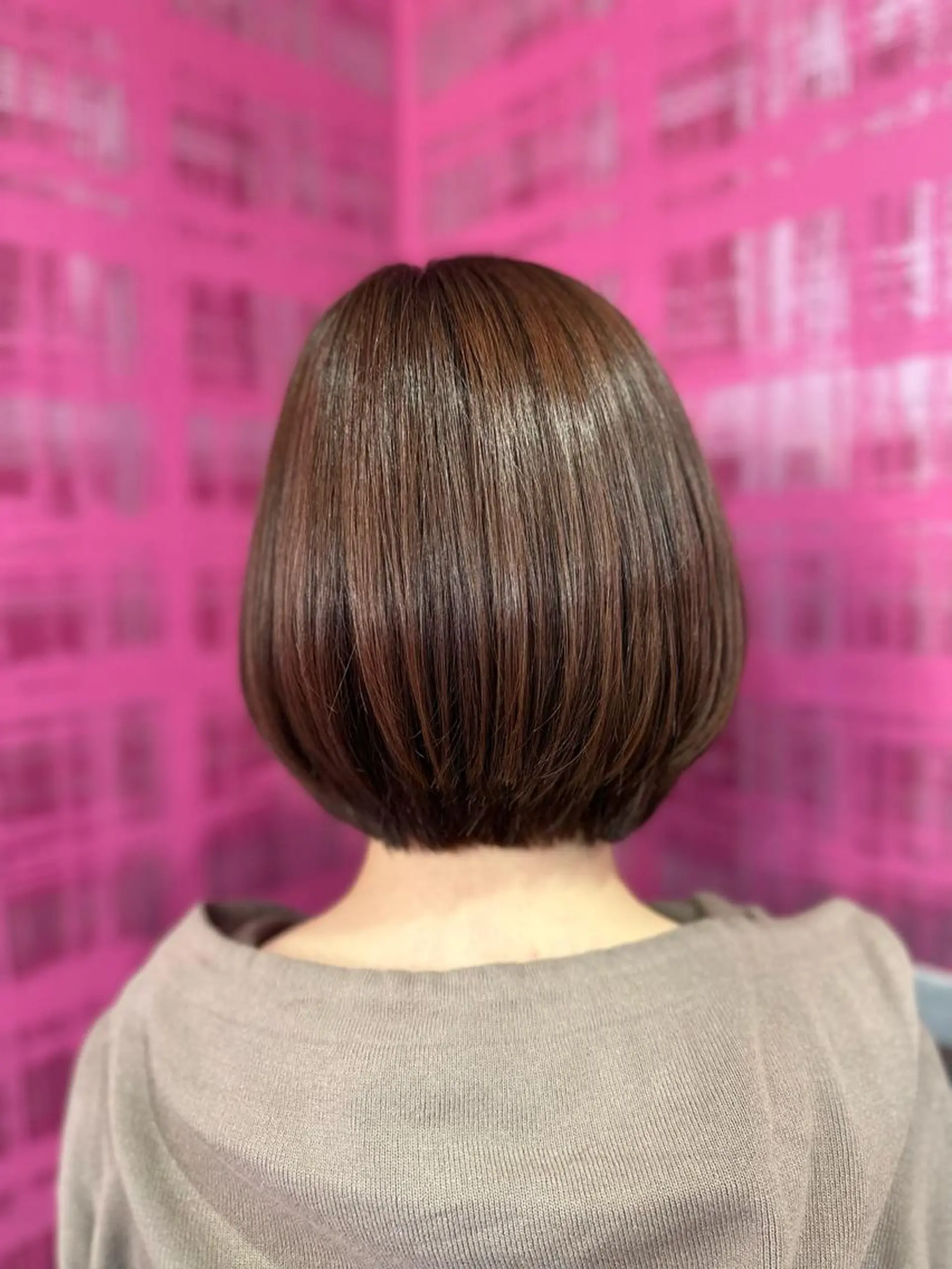 ショート カラー 髪質改善 横山 千春のヘアスタイル