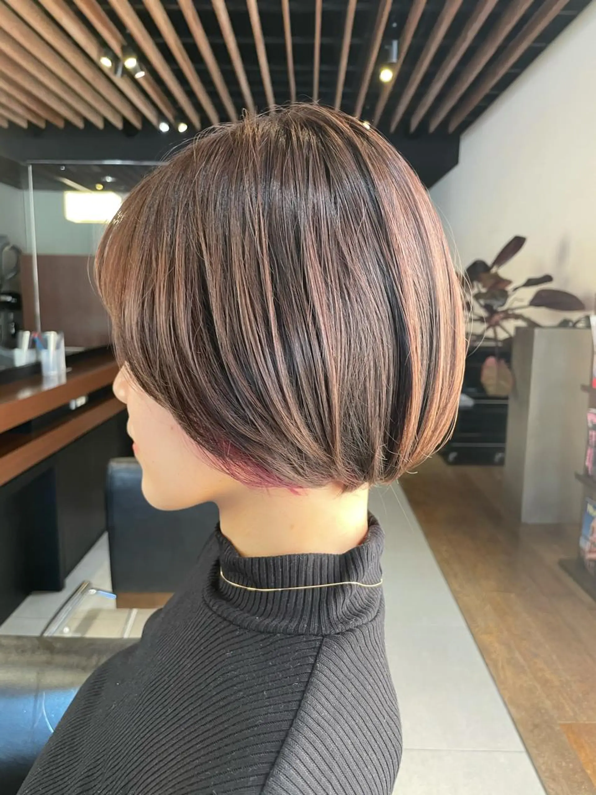 ショート カラー ショート・ボブ 中村俊哉のヘアスタイル