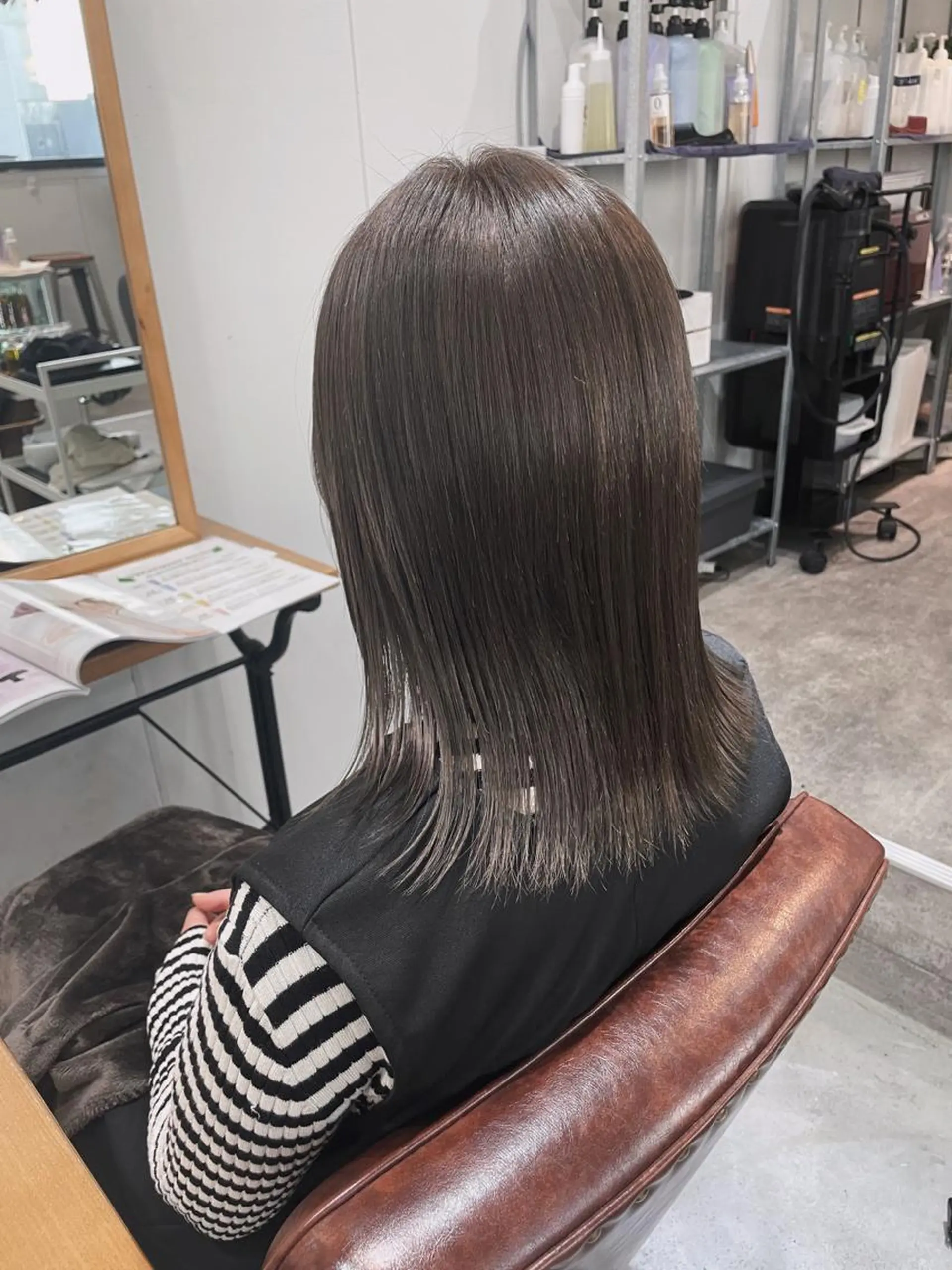 ミディアム 🦋顔周りカット/レ イヤー/ユリ🦋のヘアスタイル