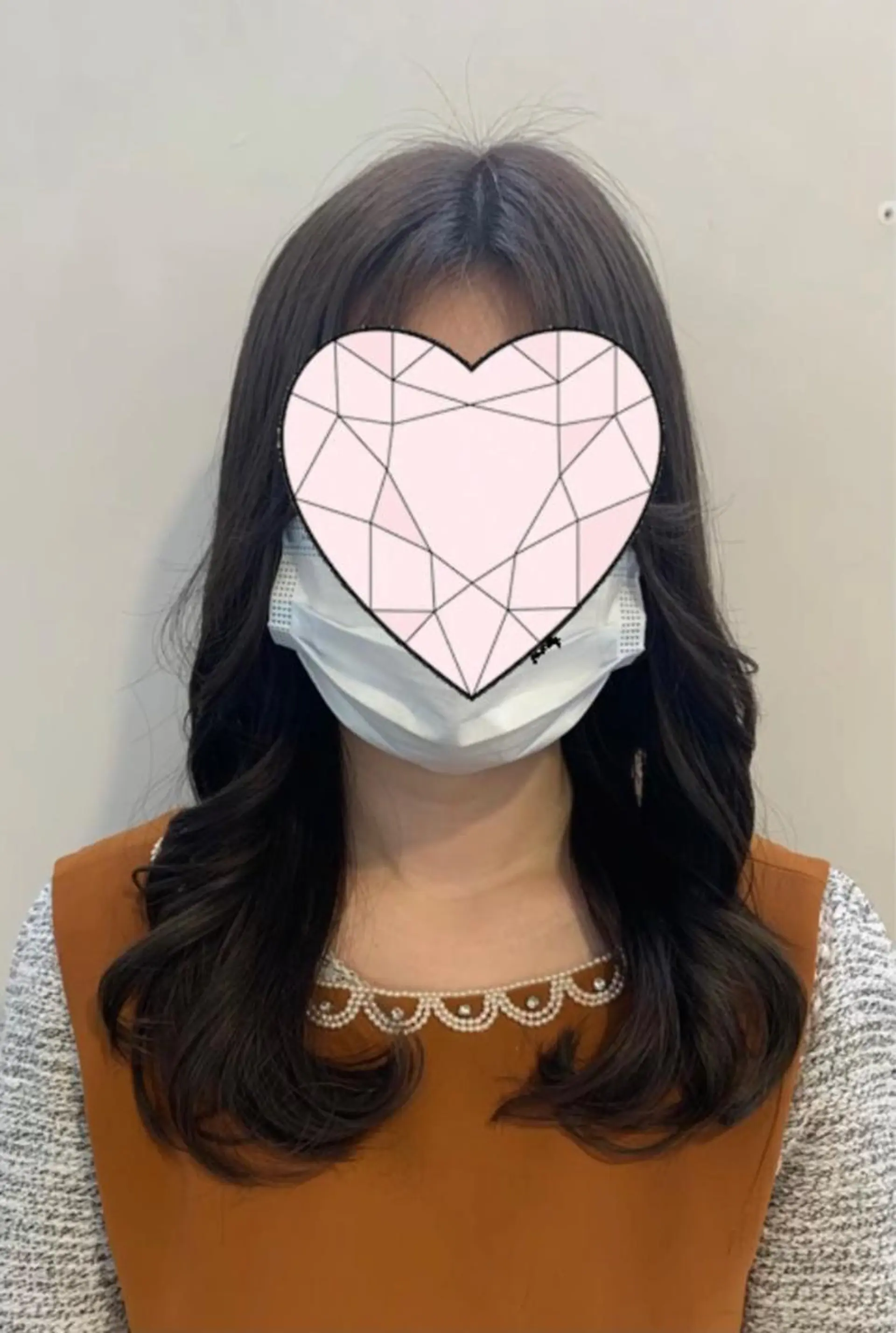 ロング デジタルパーマ🫧 韓国風ヘア🫧サクラのヘアスタイル