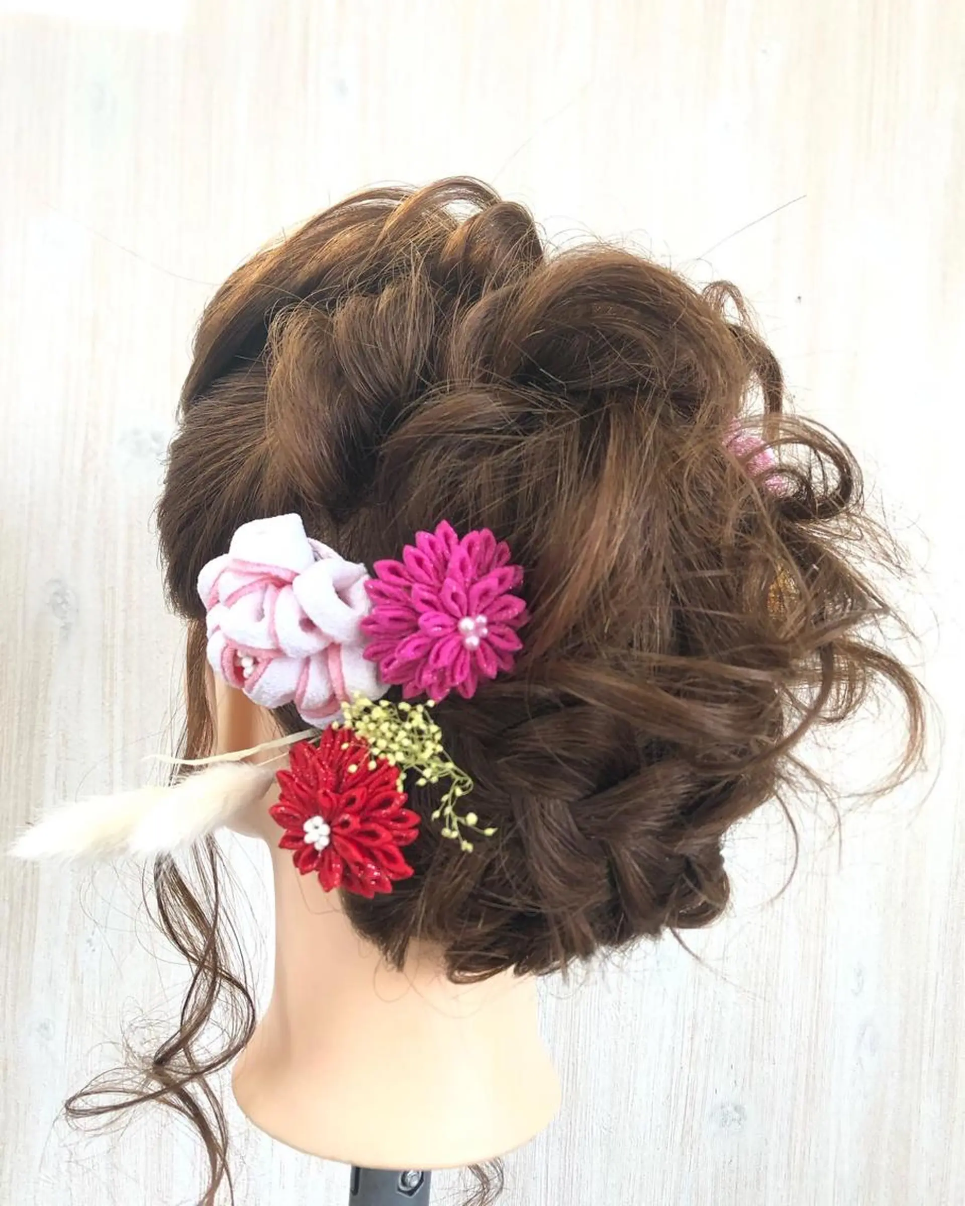 ヘアアレンジ 成人式 岩尾 志保のヘアスタイル