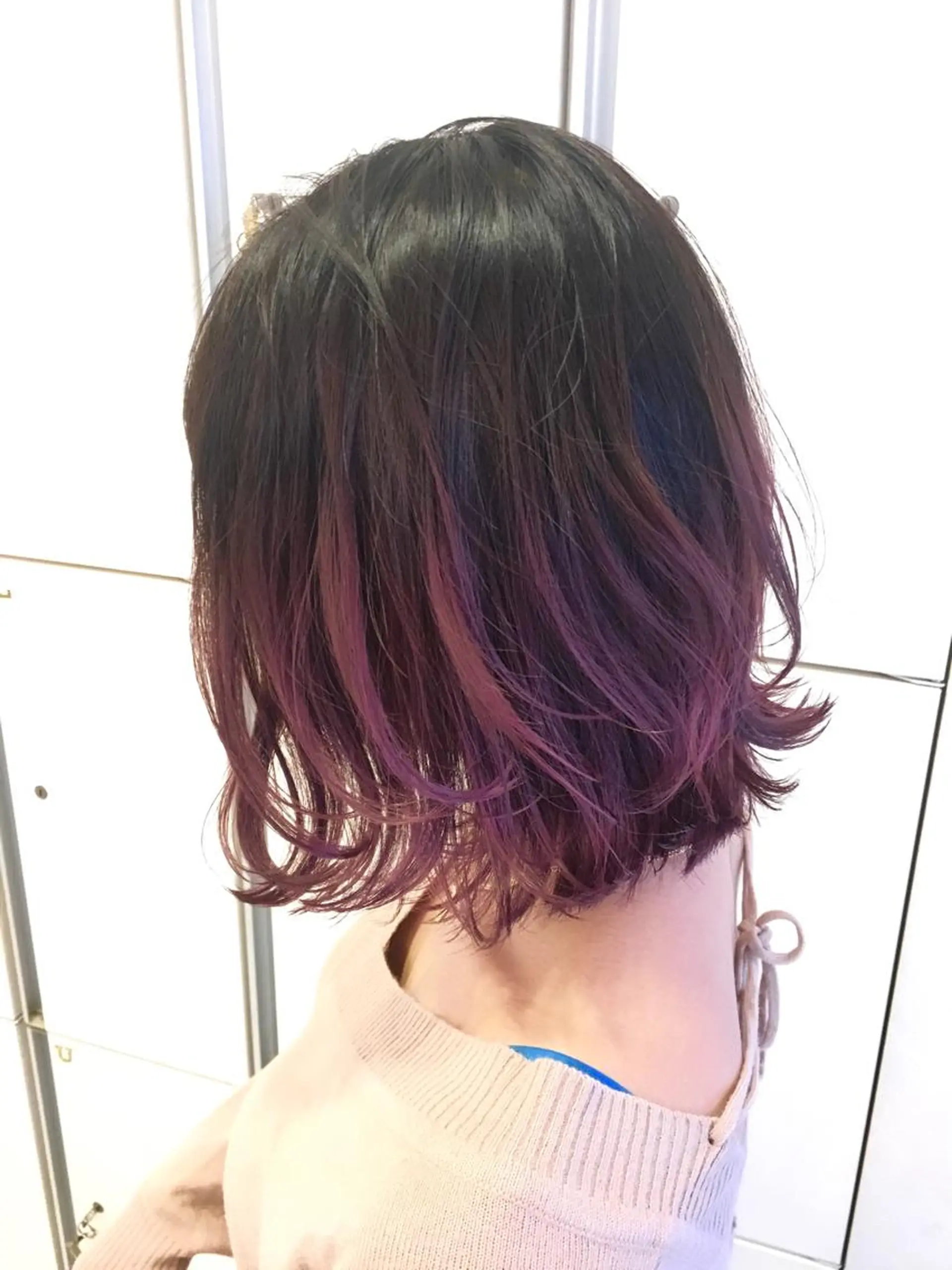 ミディアム カラー グラデーションカラー イルミナカラー ヘアカラー トリートメント 髪質改善/美髪矯正 マネージャー福永のヘアスタイル