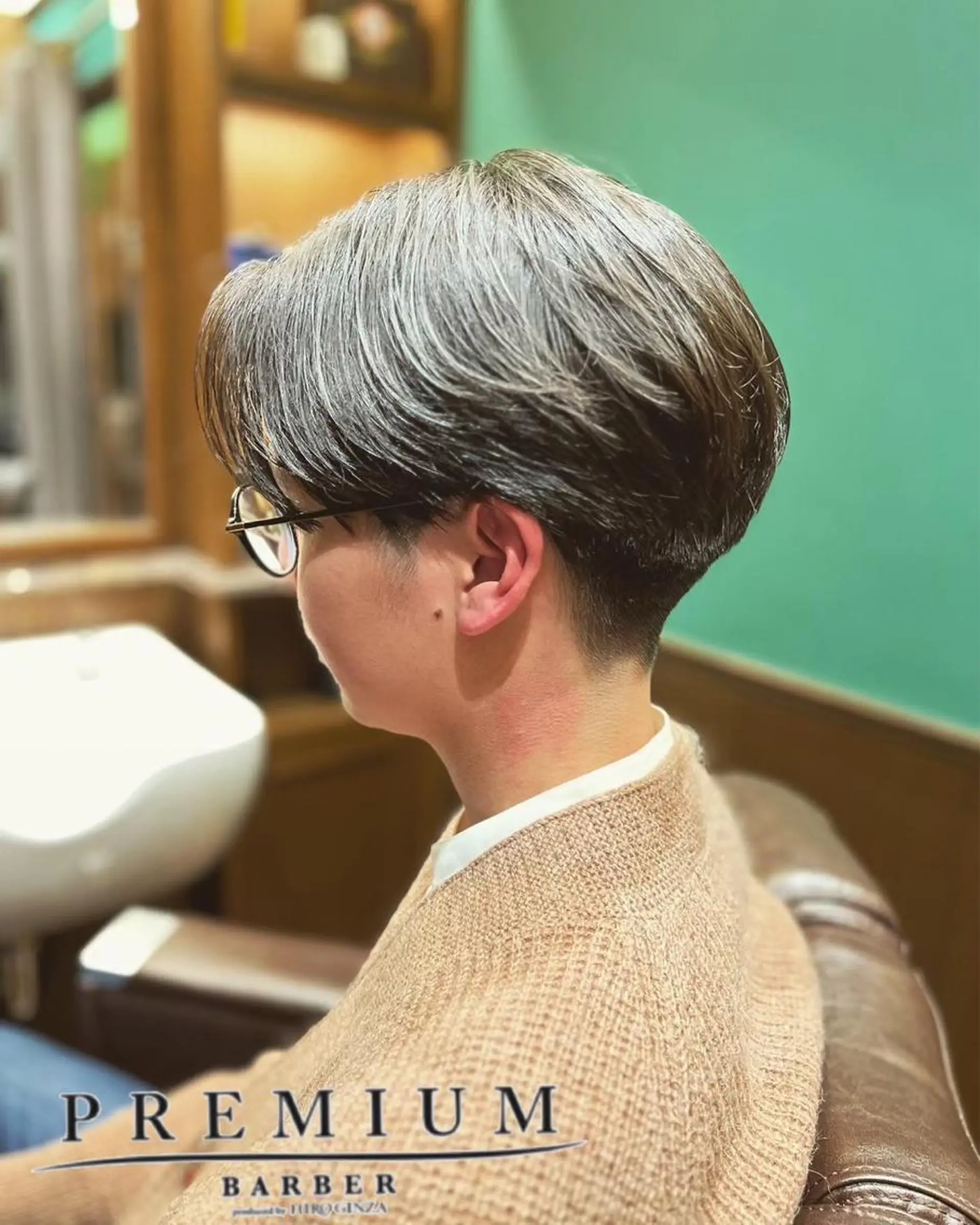 メンズ ヒロ銀座 渡辺 紗菜のヘアスタイル