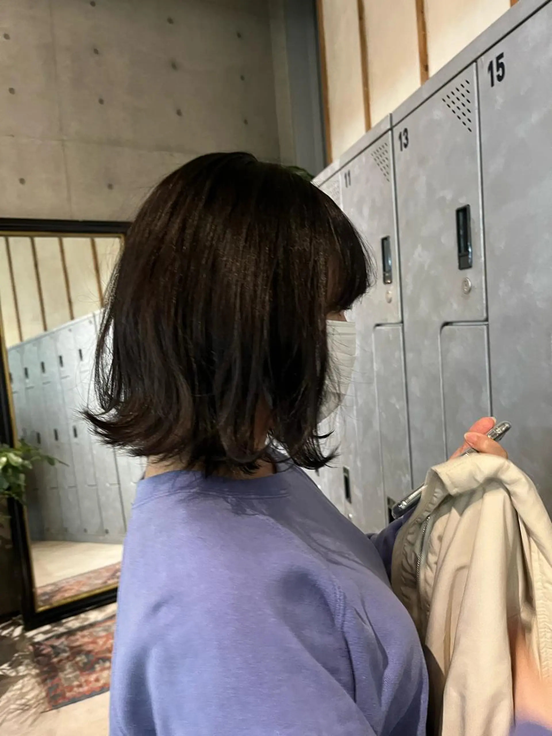 ショート ボブ/ベージュ/ パーマ🪿近森ゆいのヘアスタイル