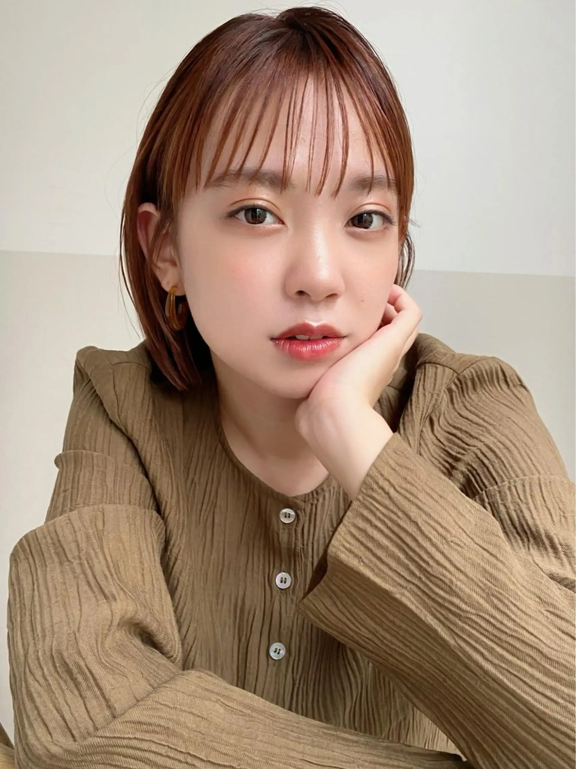 ショート カラー 🪭risa 暖色/レイヤー🪭のヘアスタイル